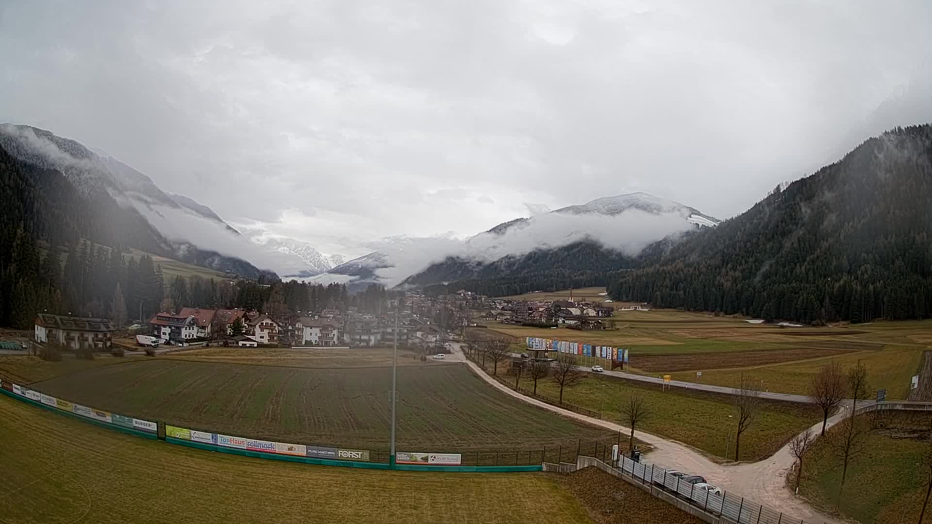 Webcam Niederrasen / Kronplatz – Vista en directo desde el Valle de Anterselva