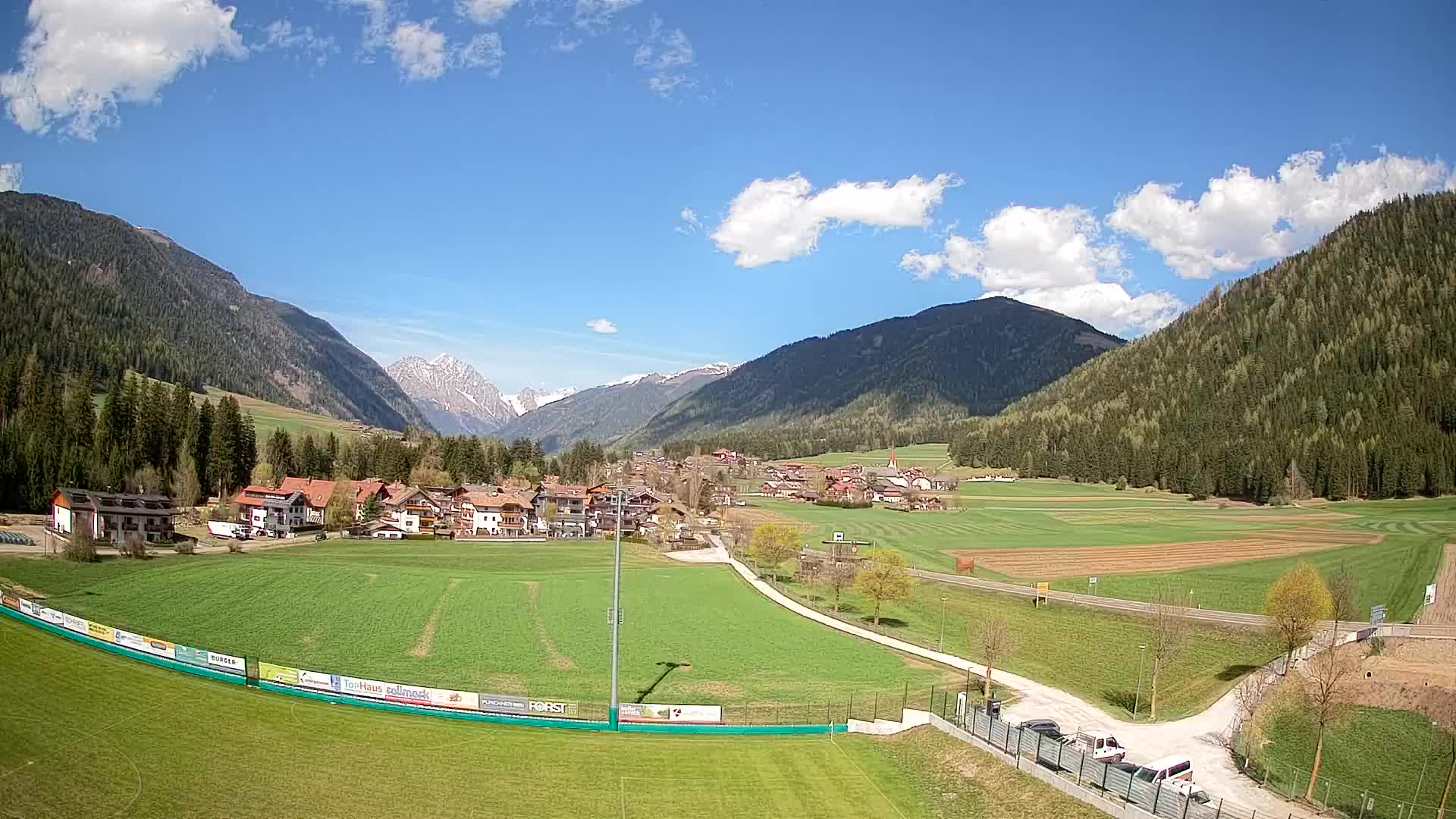 Webcam Rasun di Sotto / Plan de Corones – Vista live dalla Val Anterselva