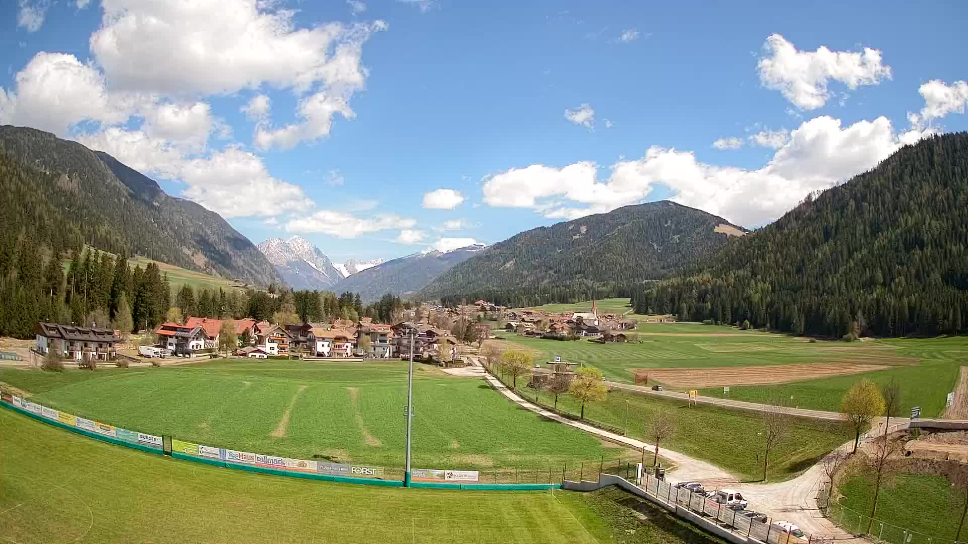 Webcam Rasun di Sotto / Plan de Corones – Vista live dalla Val Anterselva