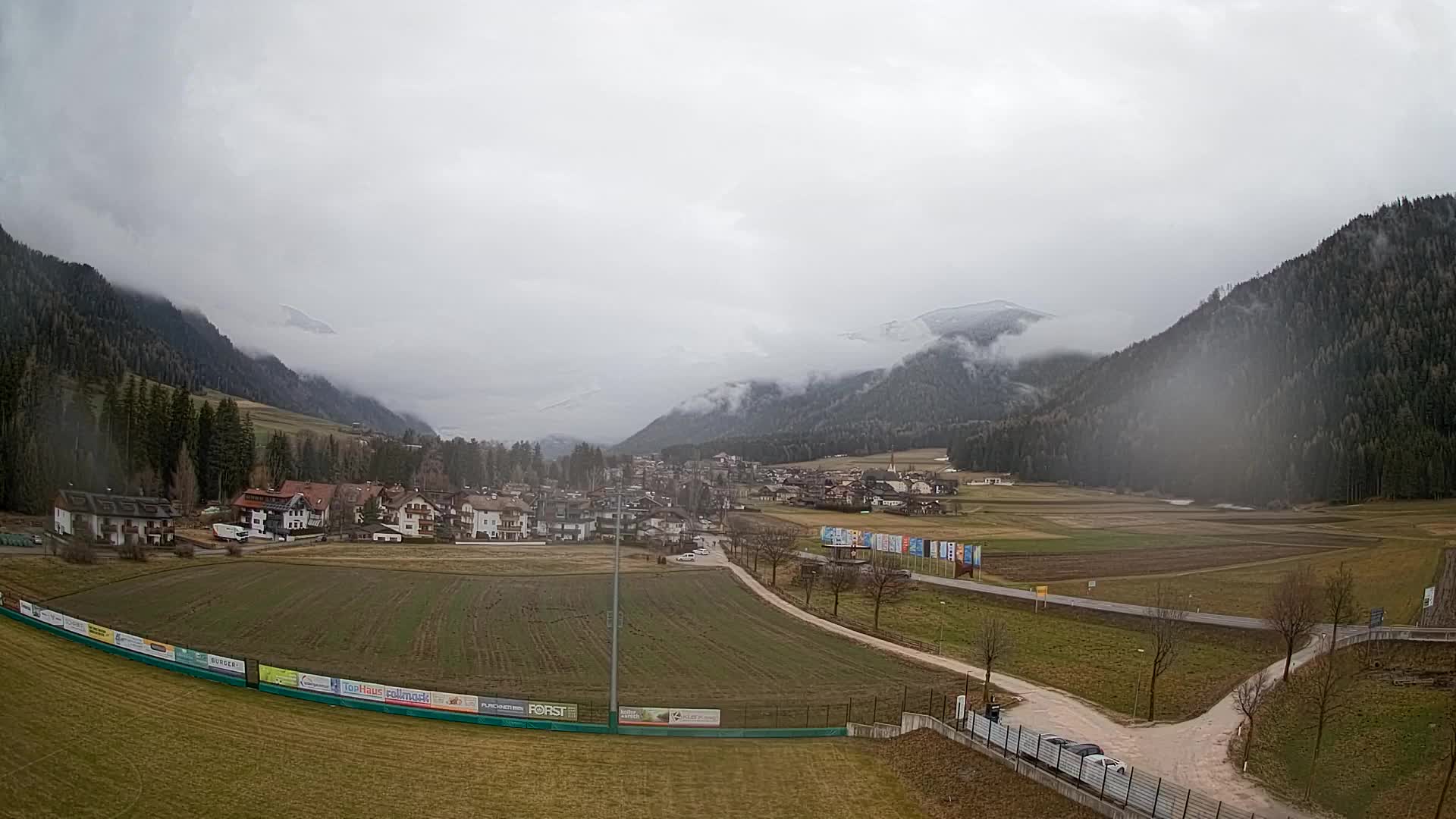 Webcam Niederrasen / Kronplatz – Vista en directo desde el Valle de Anterselva