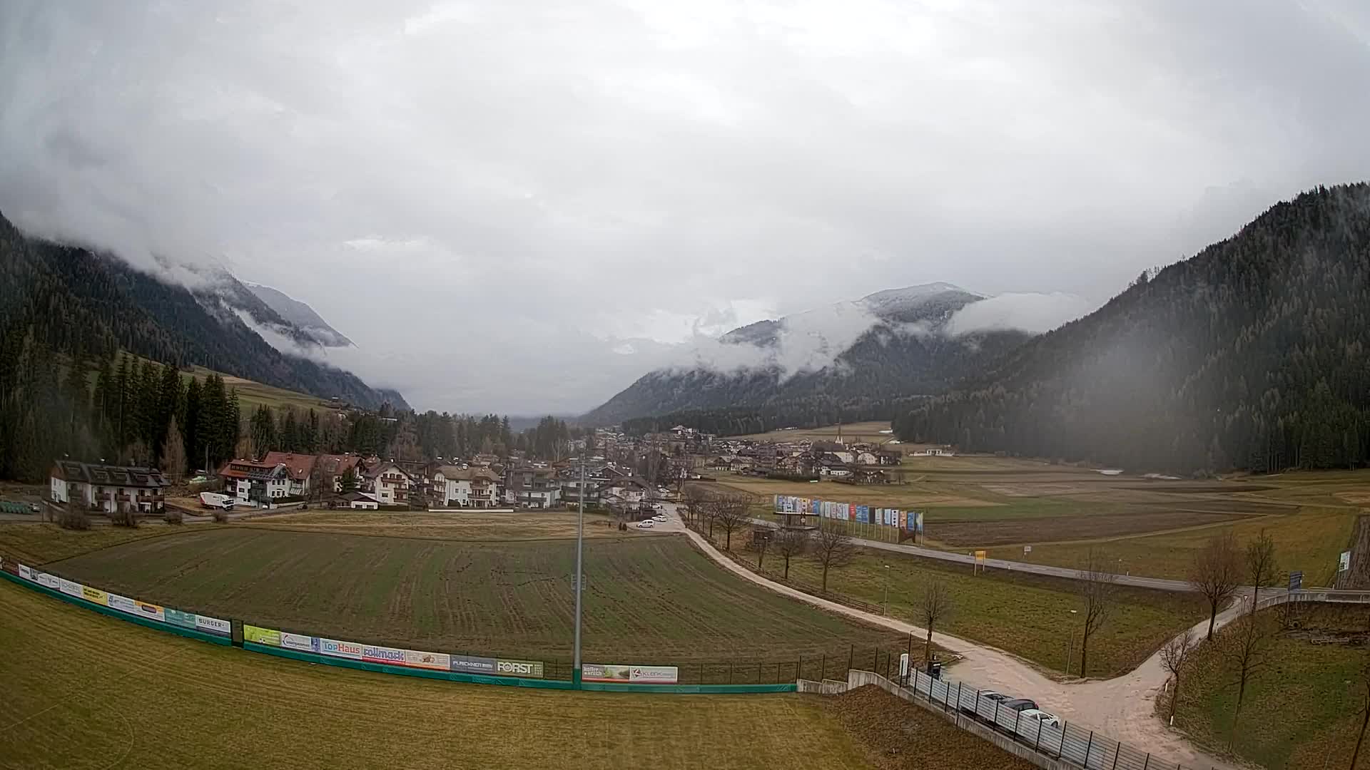 Webcam Niederrasen / Kronplatz – Vista en directo desde el Valle de Anterselva
