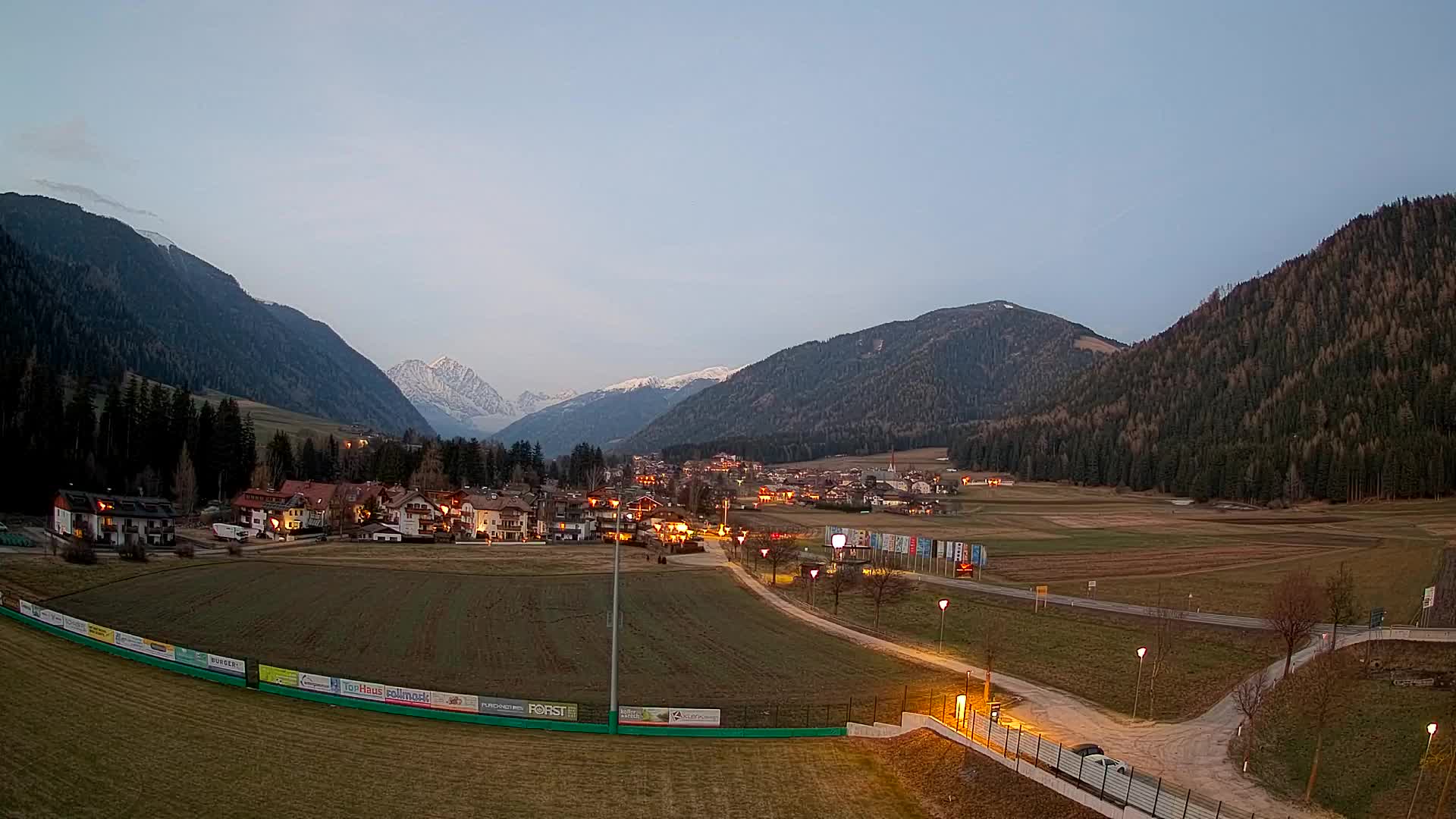 Webcam Niederrasen / Kronplatz – Vista en directo desde el Valle de Anterselva