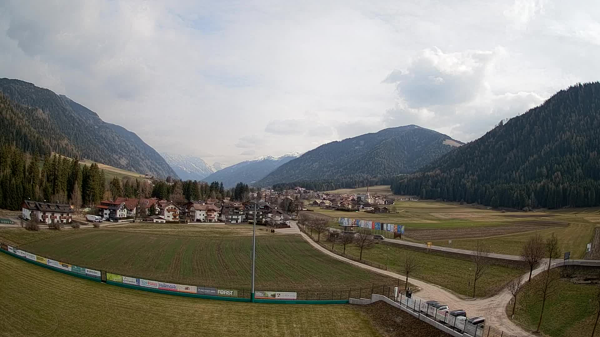 Webcam Niederrasen / Kronplatz – Vista en directo desde el Valle de Anterselva