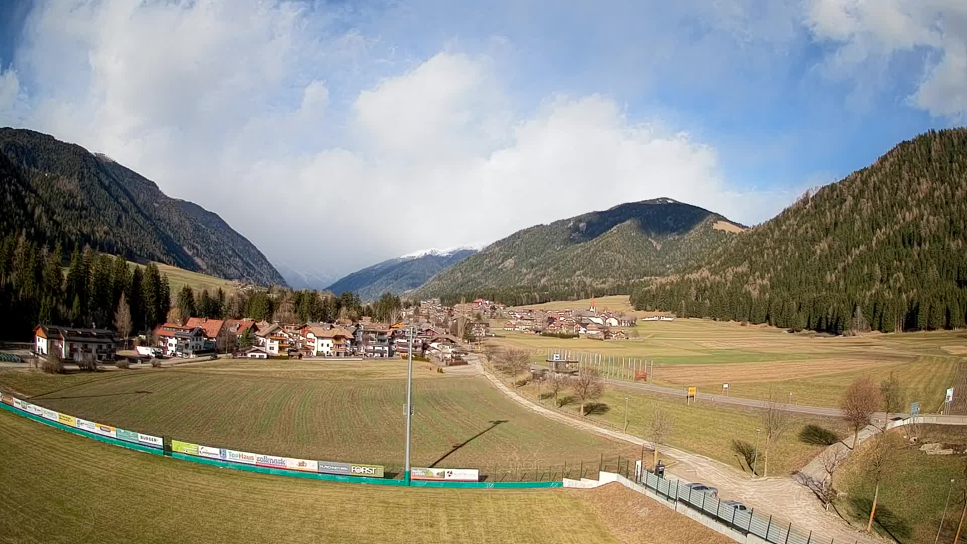 Webcam Niederrasen / Kronplatz – Vista en directo desde el Valle de Anterselva