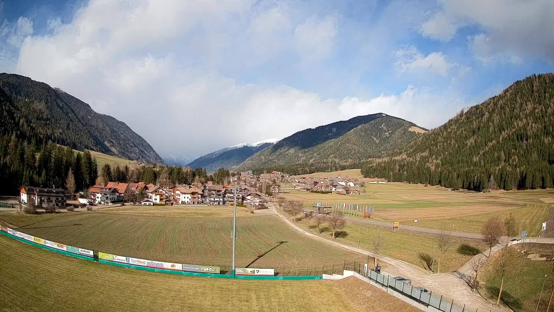 Webcam Niederrasen / Kronplatz – Vista en directo desde el Valle de Anterselva