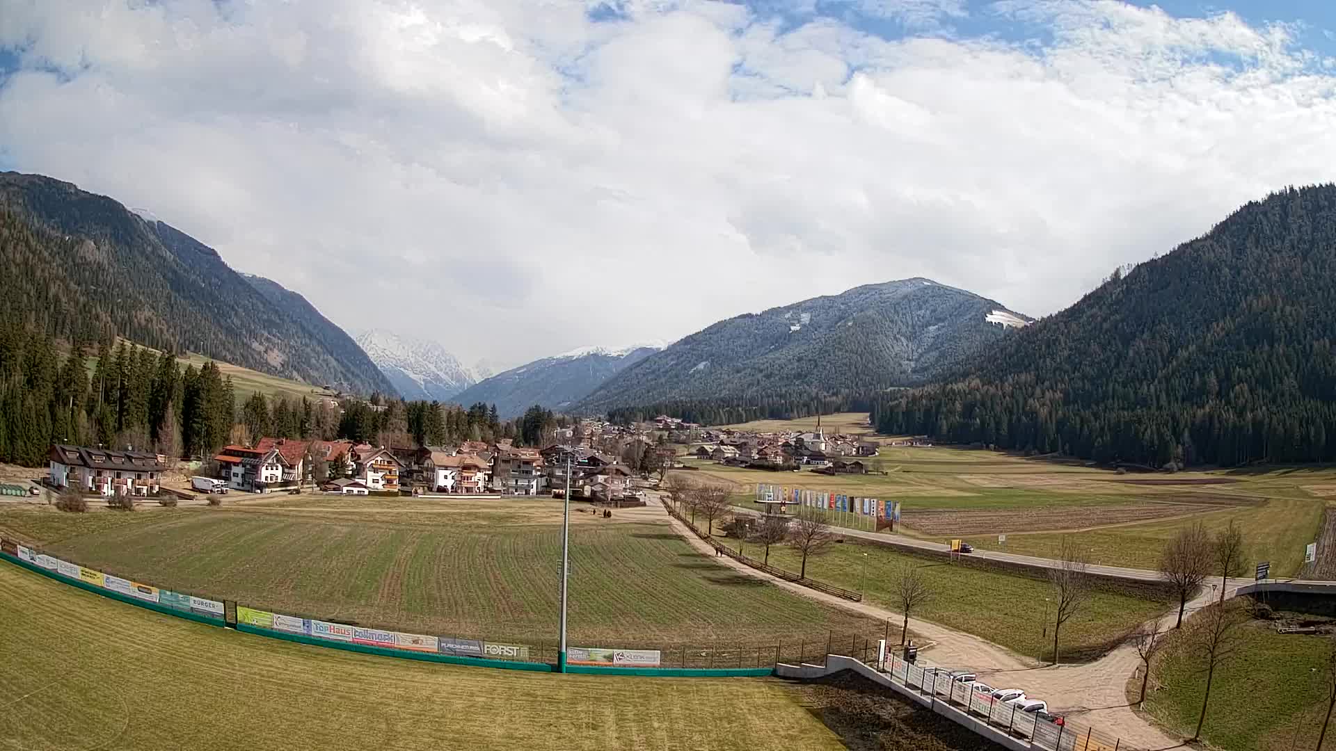 Webcam Niederrasen / Kronplatz – Vista en directo desde el Valle de Anterselva