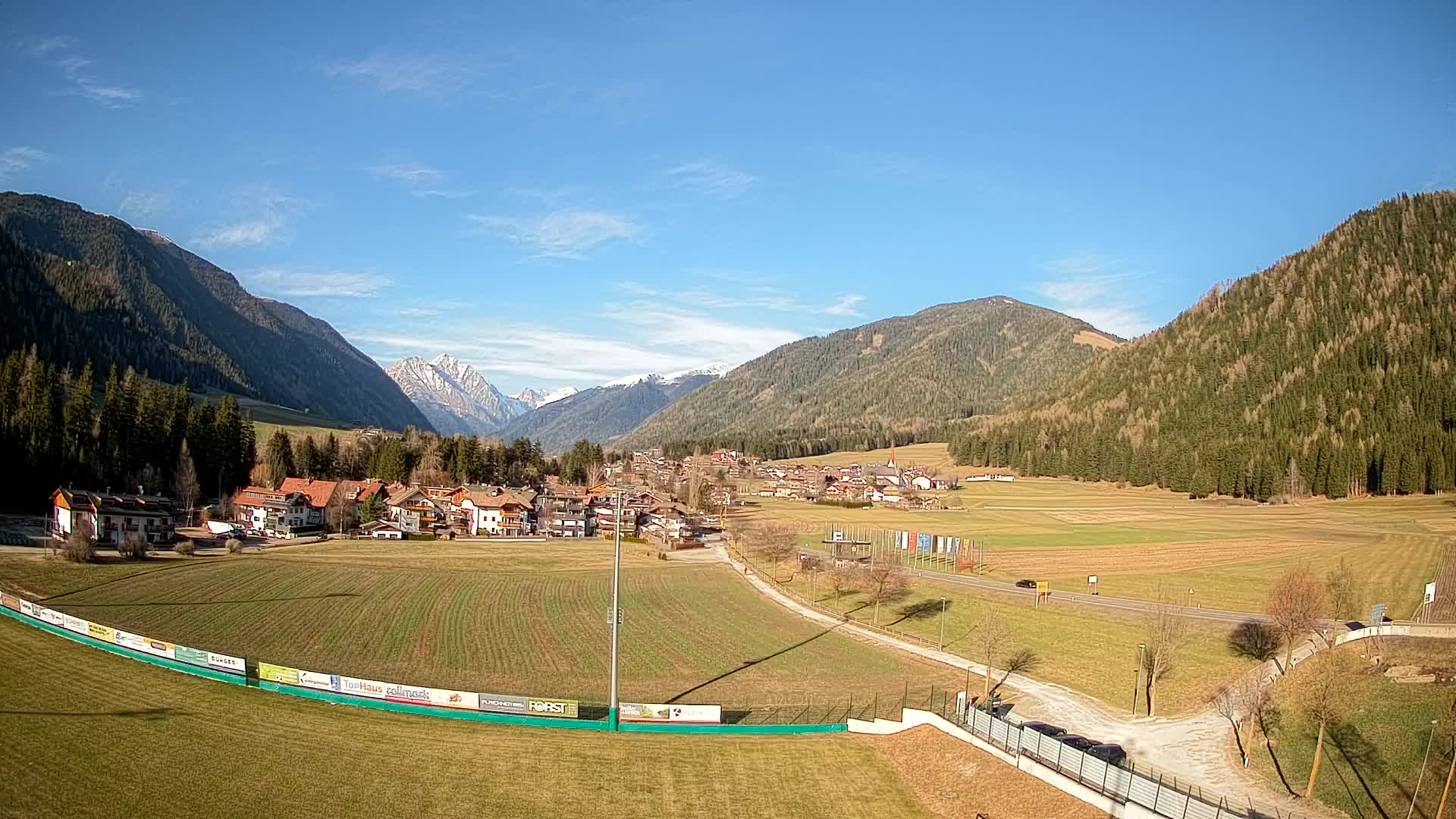Webcam Niederrasen / Kronplatz – Vista en directo desde el Valle de Anterselva