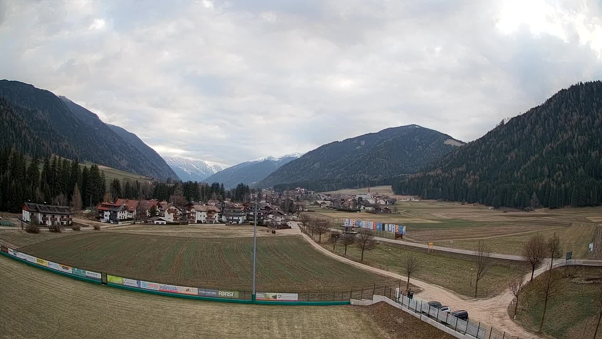 Webcam Niederrasen / Kronplatz – Vista en directo desde el Valle de Anterselva