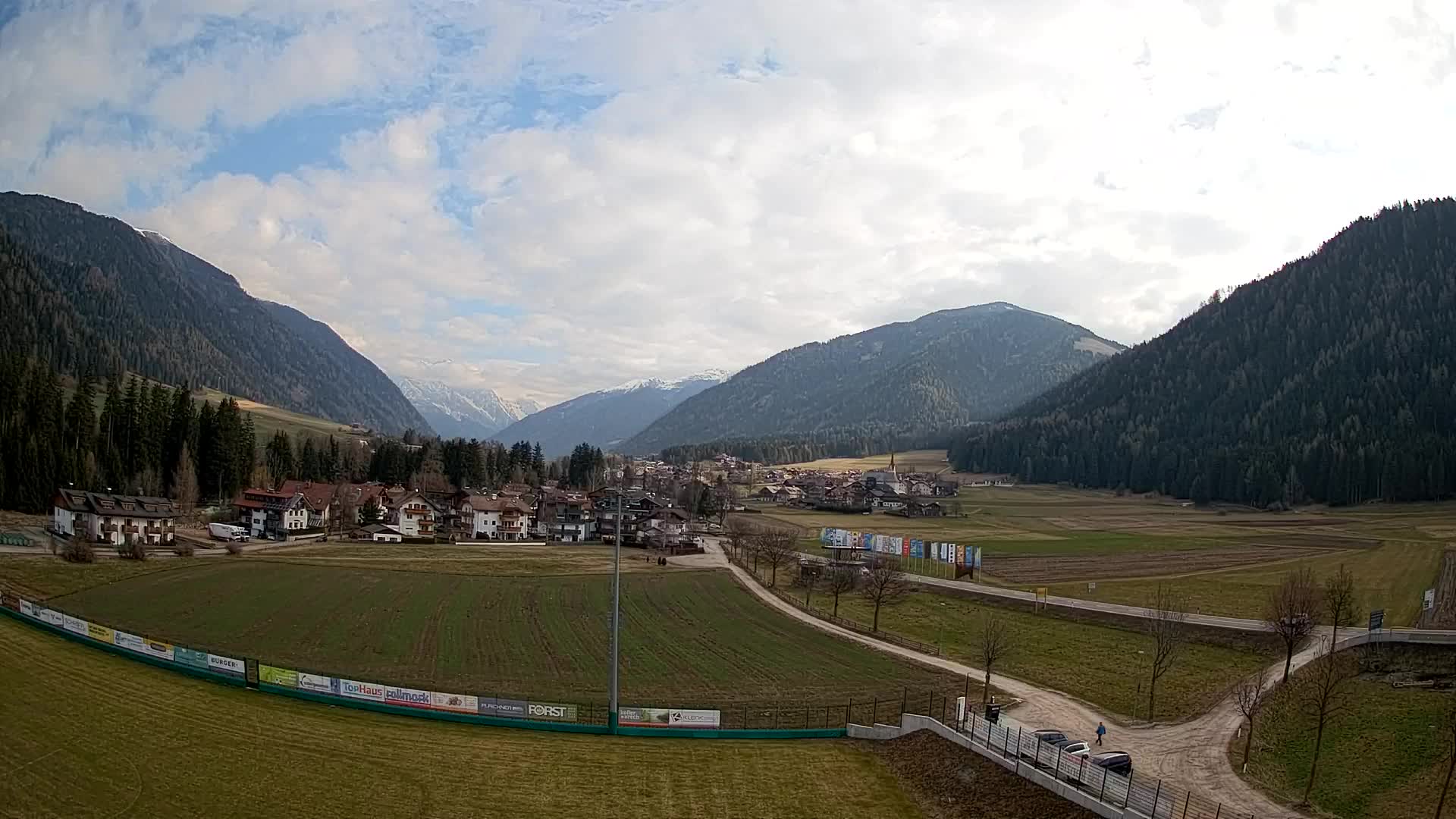 Webcam Niederrasen / Kronplatz – Vista en directo desde el Valle de Anterselva