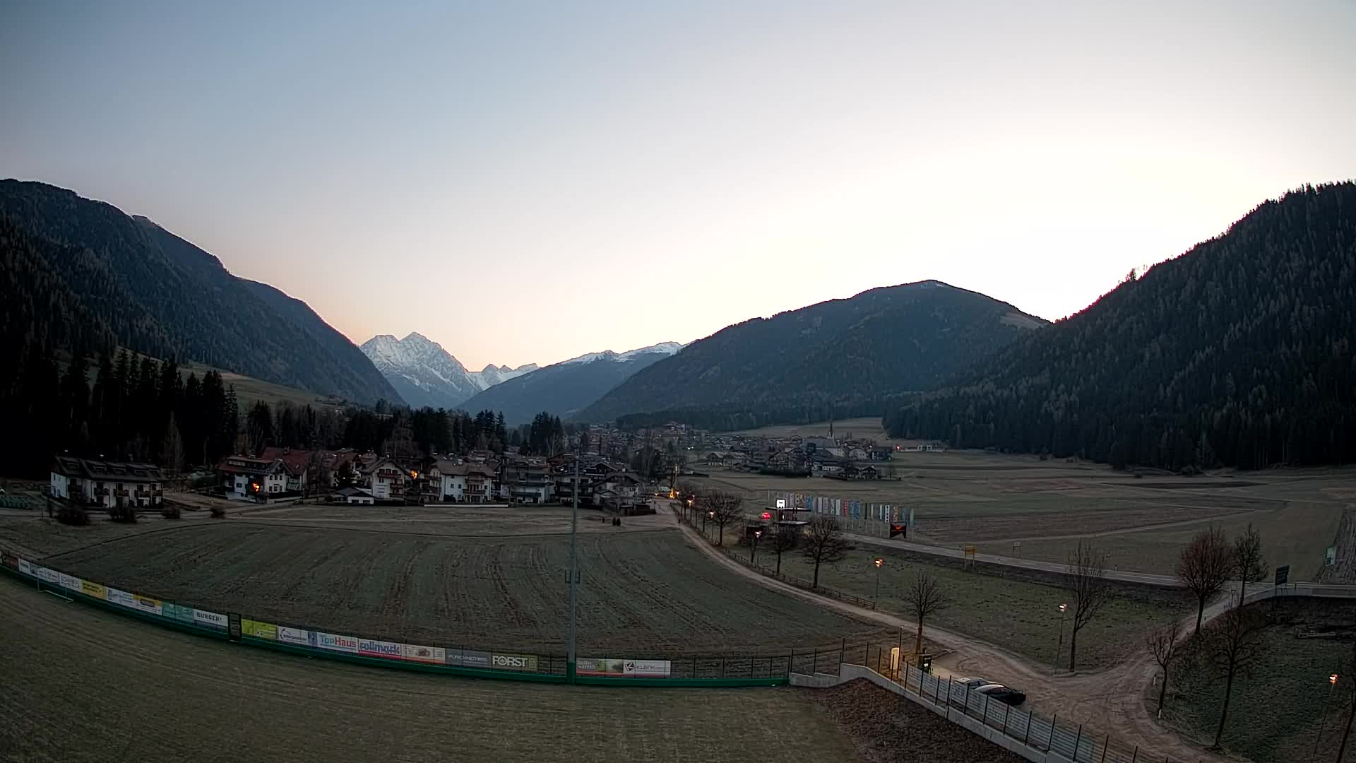 Webcam Niederrasen / Kronplatz – Vista en directo desde el Valle de Anterselva