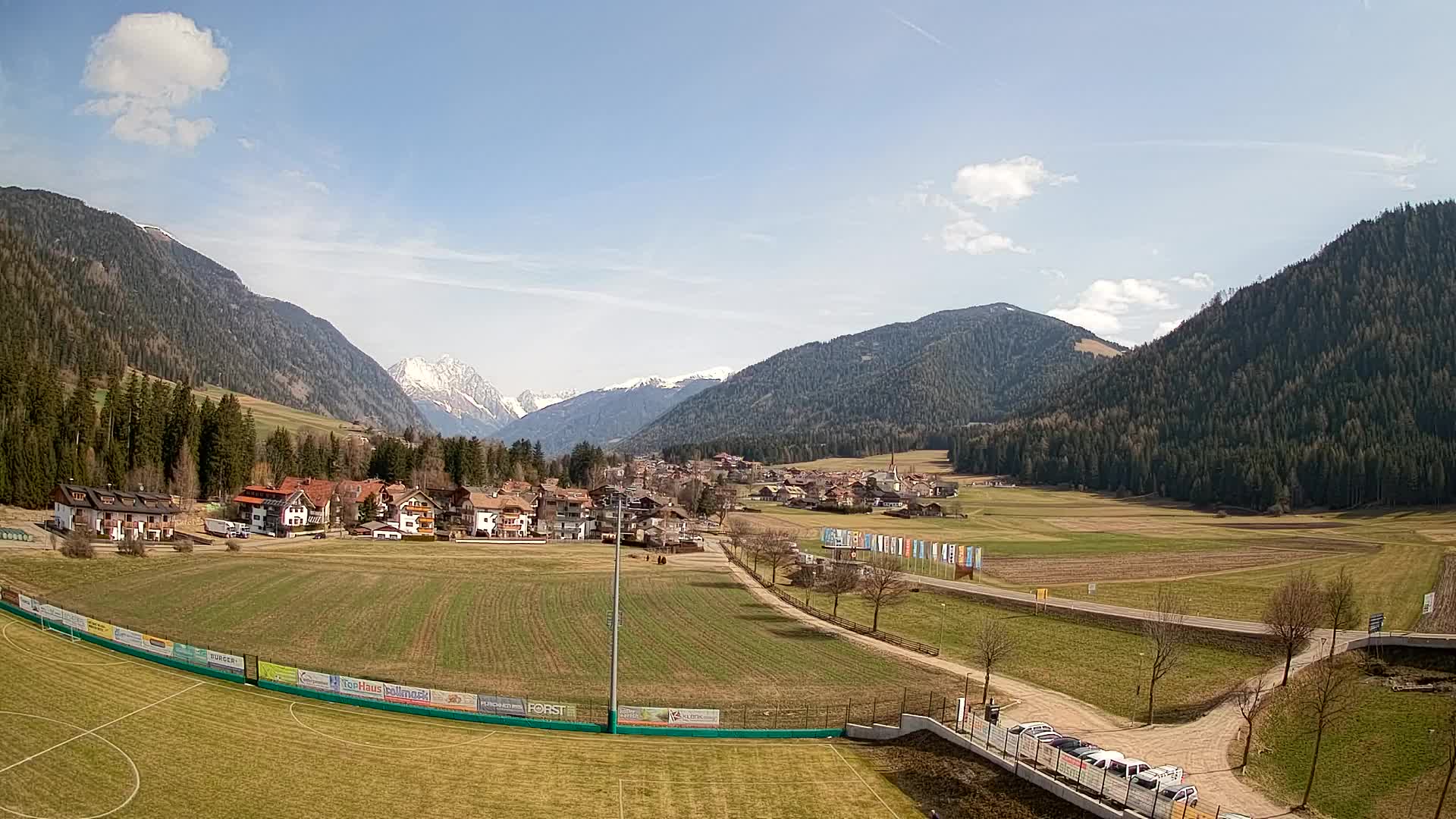 Webcam Rasun di Sotto / Plan de Corones – Vista live dalla Val Anterselva