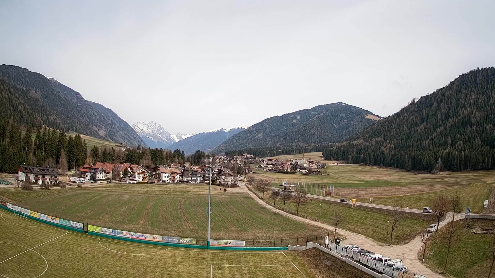 Webcam Niederrasen / Kronplatz – Vista en directo desde el Valle de Anterselva