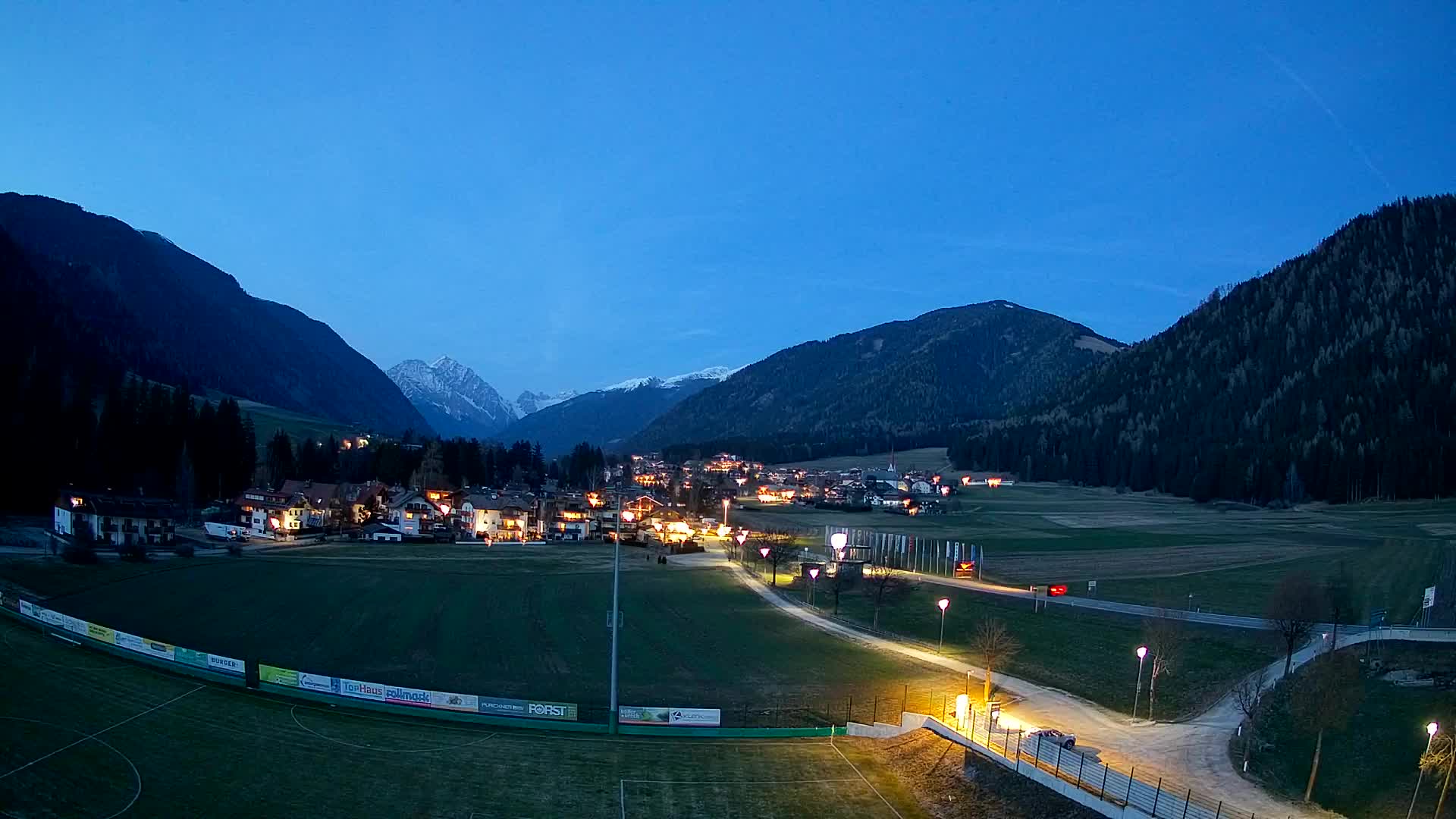 Webcam Niederrasen / Kronplatz – Vista en directo desde el Valle de Anterselva