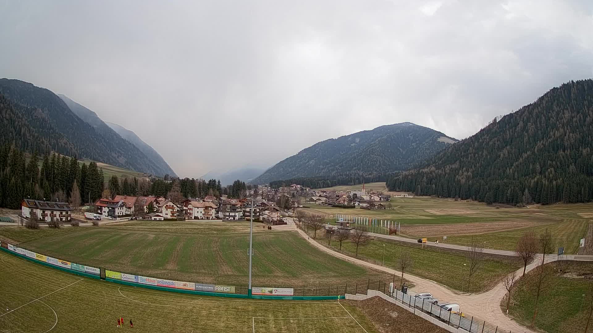 Webcam Niederrasen / Kronplatz – Vista en directo desde el Valle de Anterselva