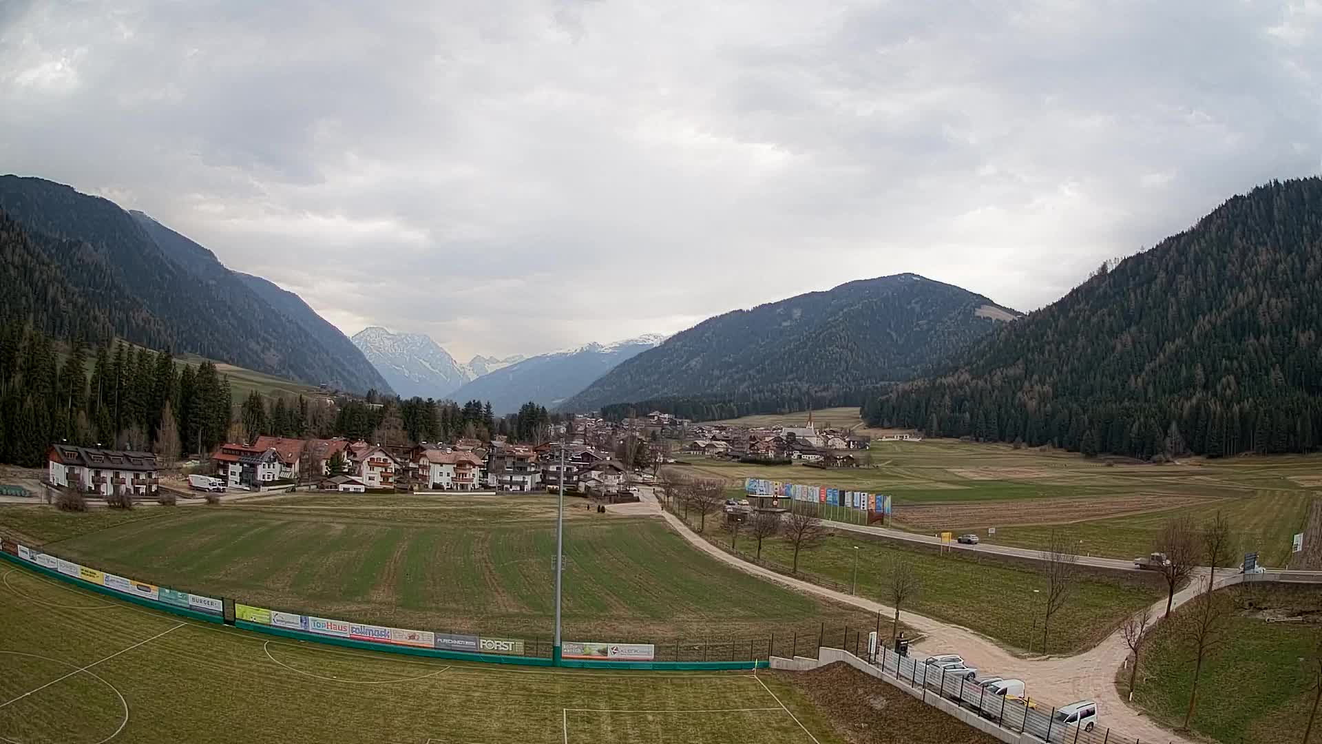 Webcam Niederrasen / Kronplatz – Vista en directo desde el Valle de Anterselva