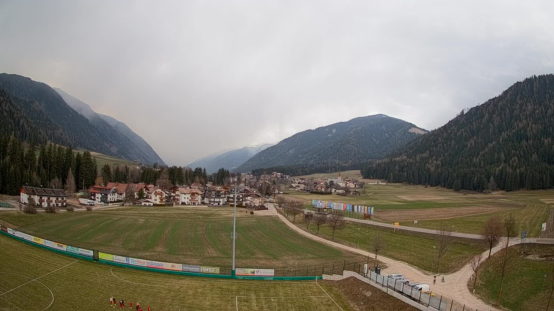 Webcam Niederrasen / Kronplatz – Vista en directo desde el Valle de Anterselva