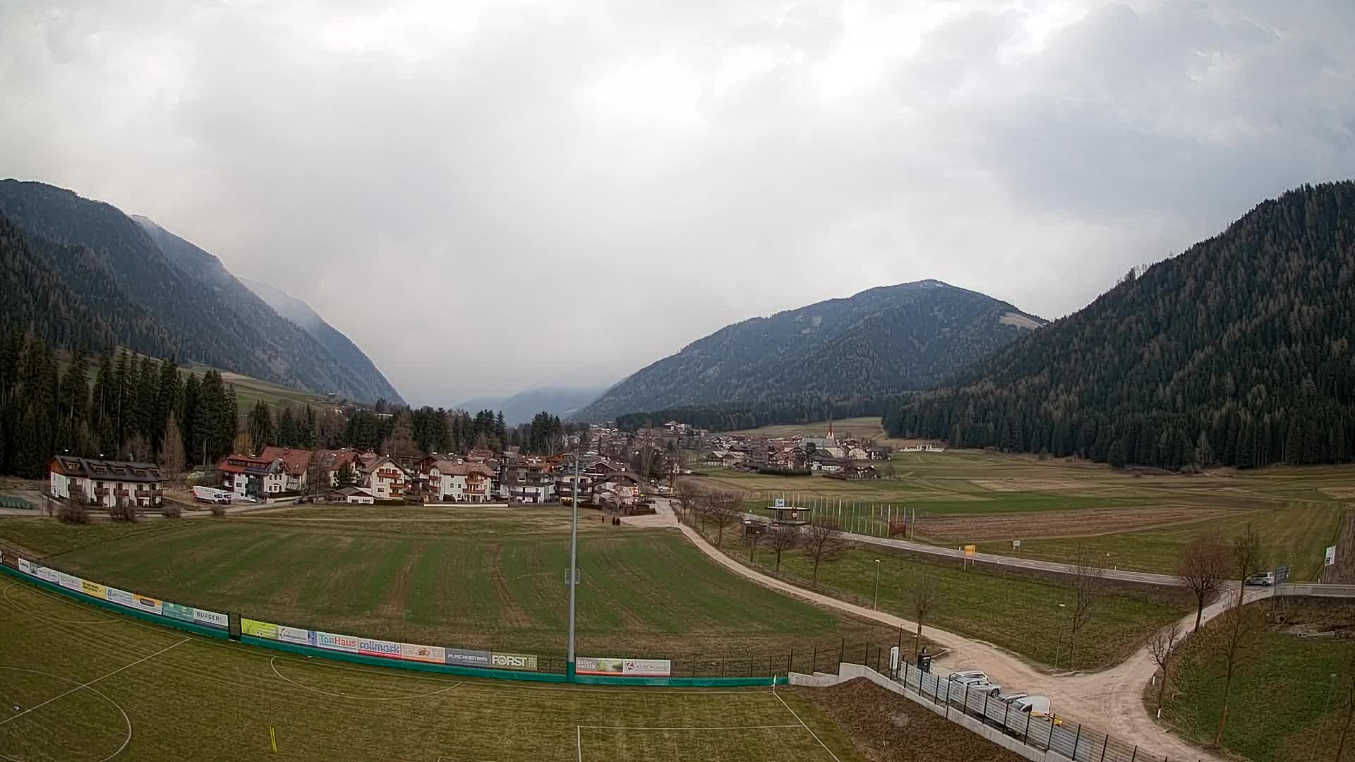 Webcam Niederrasen / Kronplatz – Vista en directo desde el Valle de Anterselva