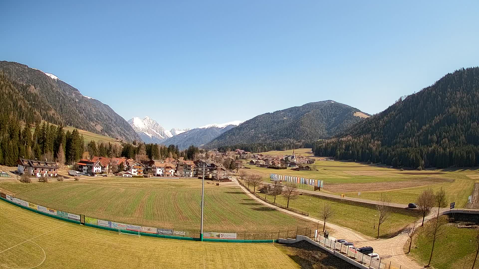 Webcam Rasun di Sotto / Plan de Corones – Vista live dalla Val Anterselva