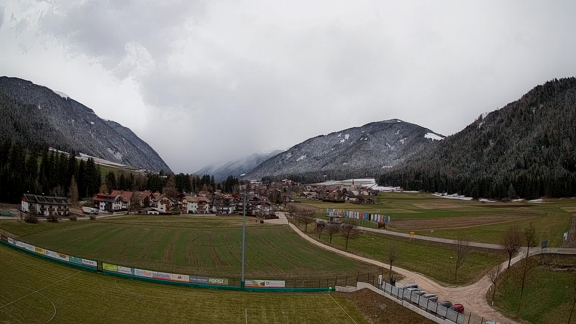 Webcam Niederrasen / Kronplatz – Vista en directo desde el Valle de Anterselva