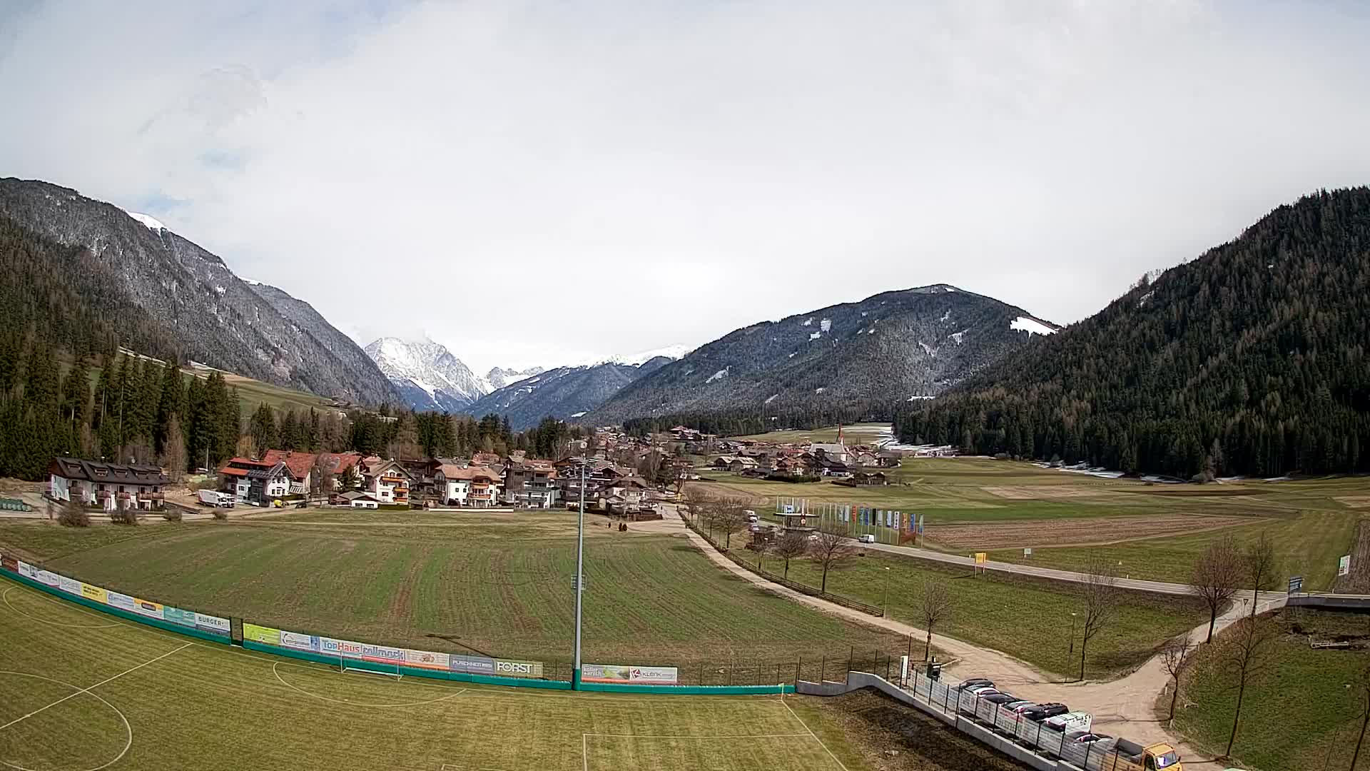 Webcam Niederrasen / Kronplatz – Vista en directo desde el Valle de Anterselva