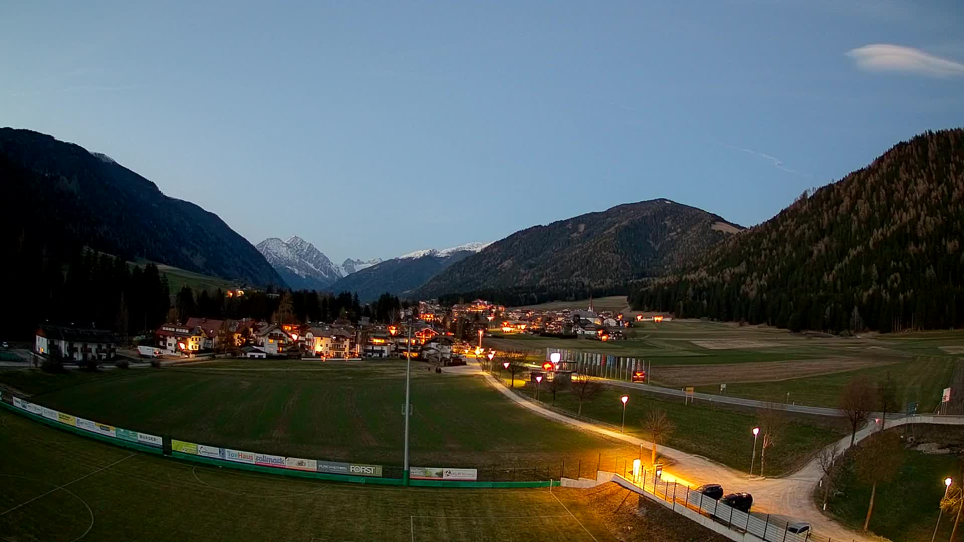 Webcam Niederrasen / Kronplatz – Vista en directo desde el Valle de Anterselva