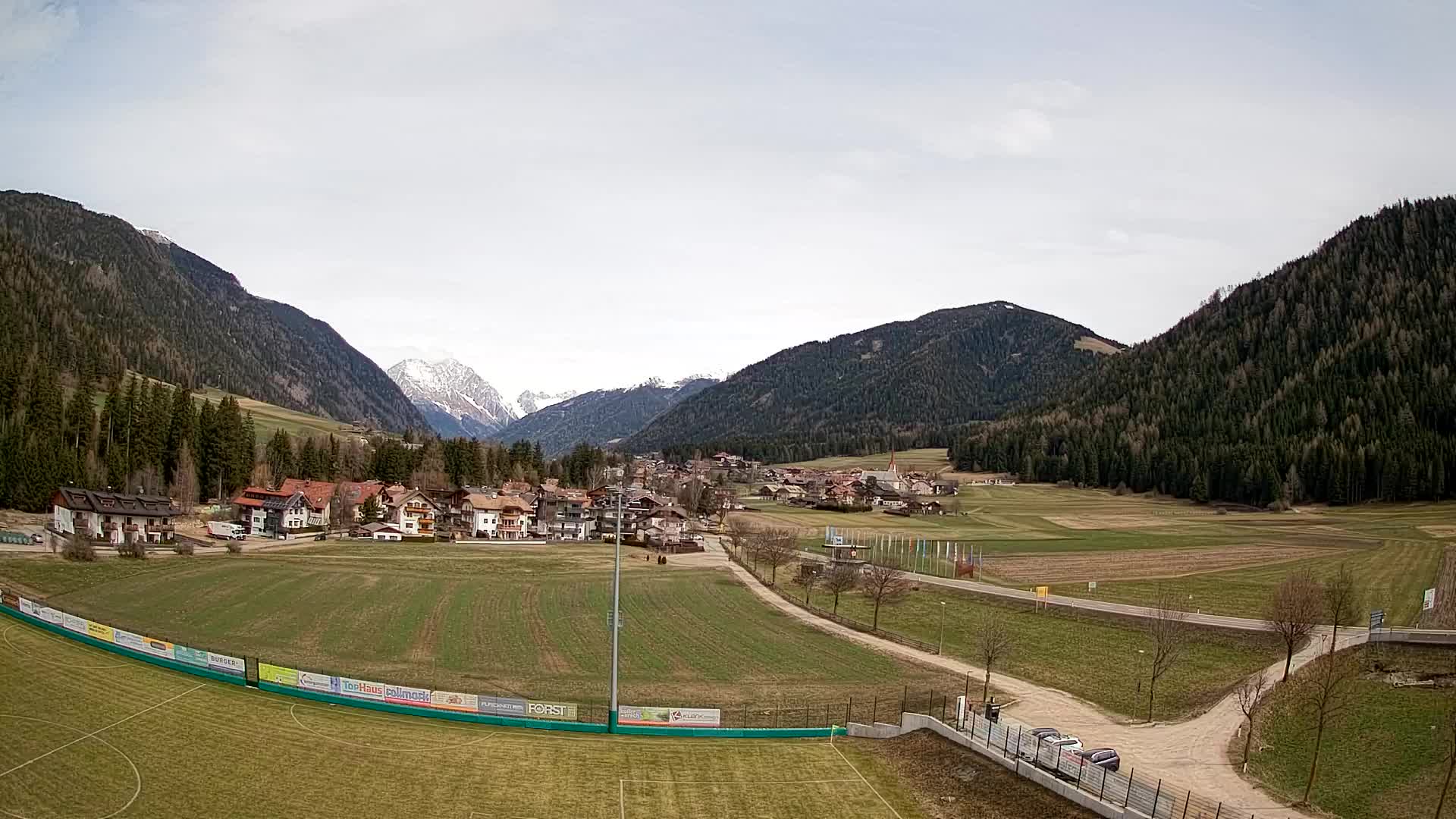 Webcam Niederrasen / Kronplatz – Vista en directo desde el Valle de Anterselva