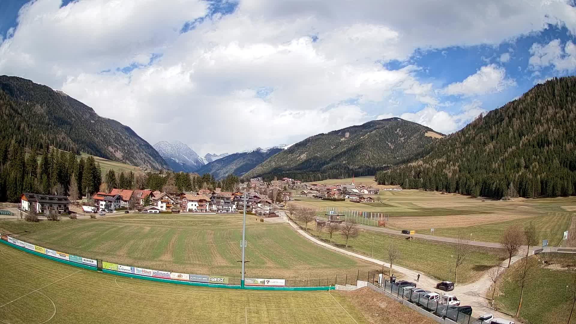 Webcam Niederrasen / Kronplatz – Vista en directo desde el Valle de Anterselva
