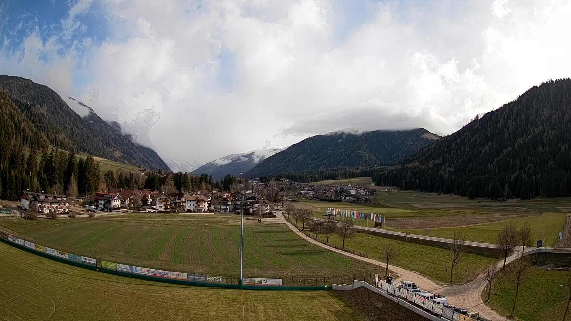 Webcam Rasun di Sotto / Plan de Corones – Vista live dalla Val Anterselva