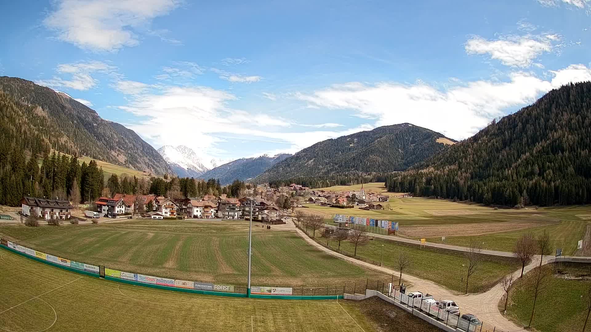 Webcam Niederrasen / Kronplatz – Vista en directo desde el Valle de Anterselva