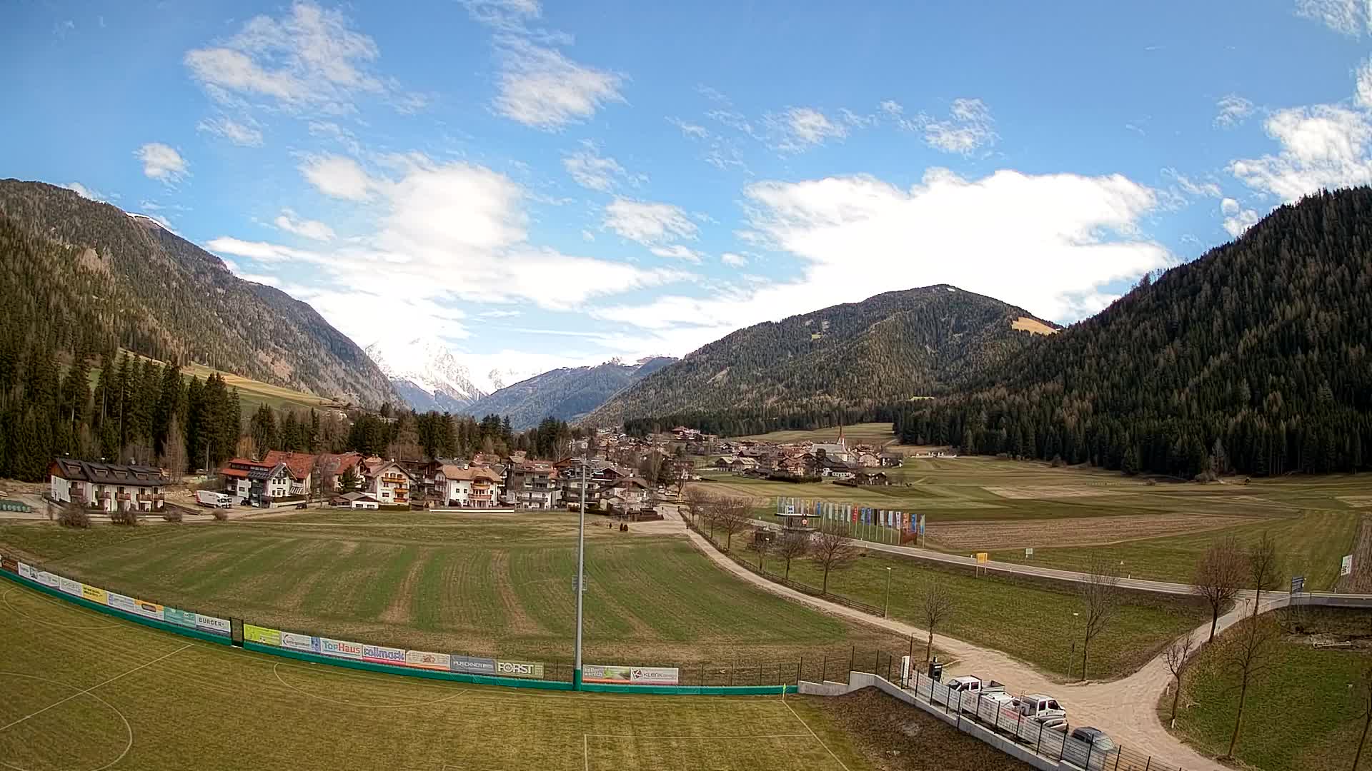 Webcam Niederrasen / Kronplatz – Vista en directo desde el Valle de Anterselva