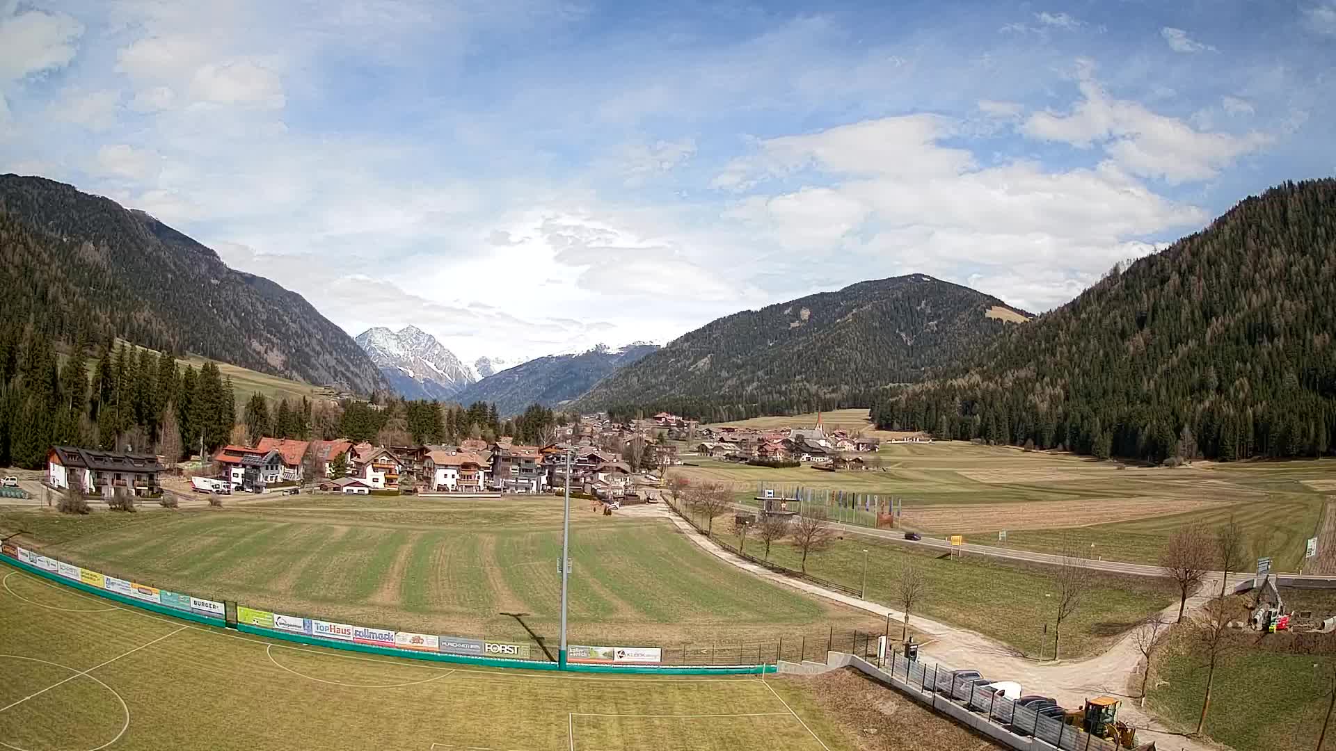 Webcam Niederrasen / Kronplatz – Vista en directo desde el Valle de Anterselva