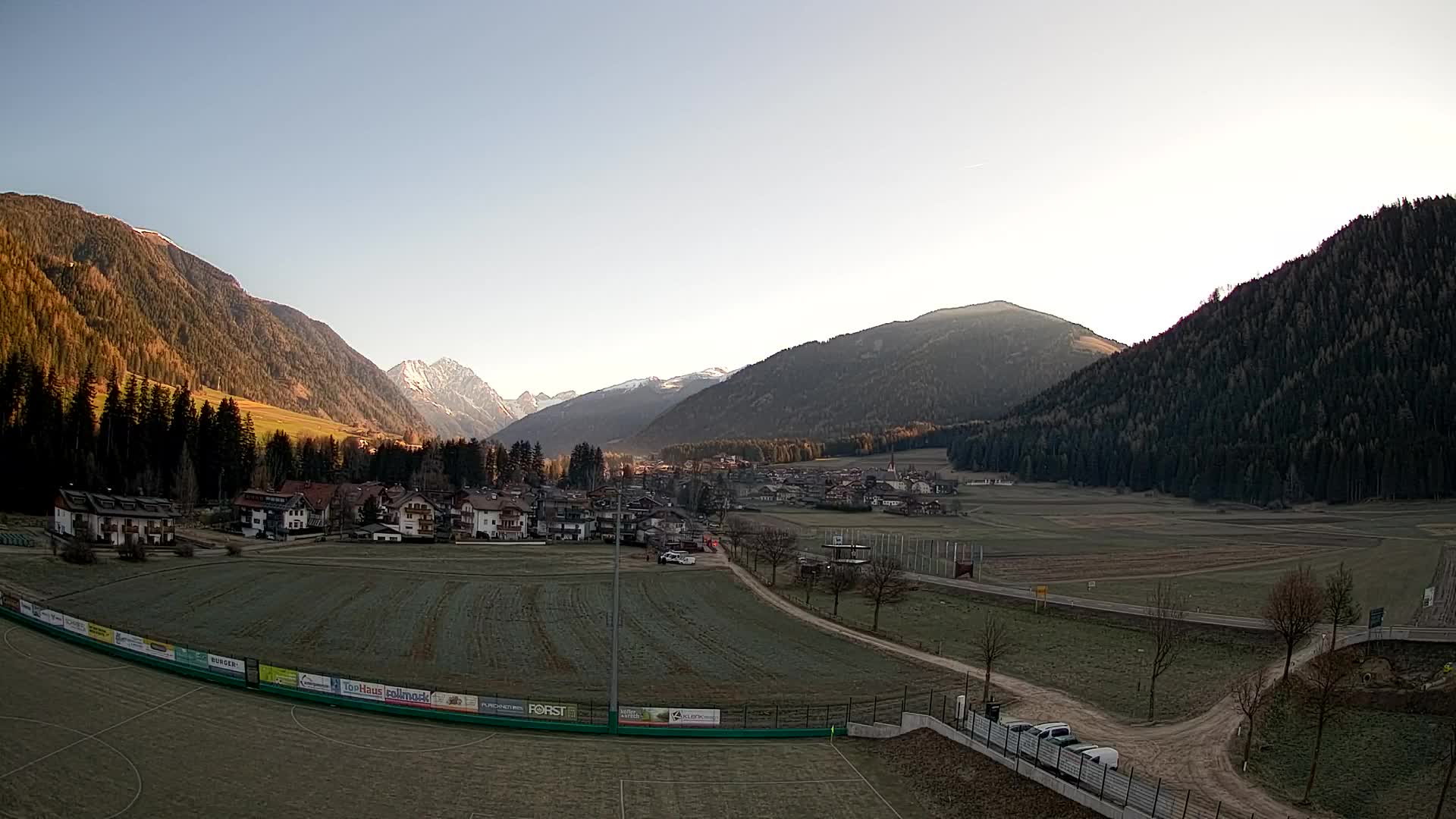 Webcam Niederrasen / Kronplatz – Vista en directo desde el Valle de Anterselva