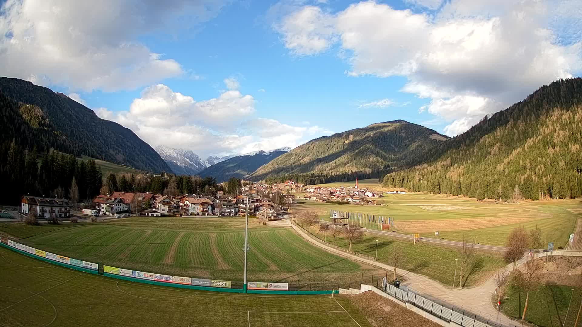 Webcam Niederrasen / Kronplatz – Vista en directo desde el Valle de Anterselva