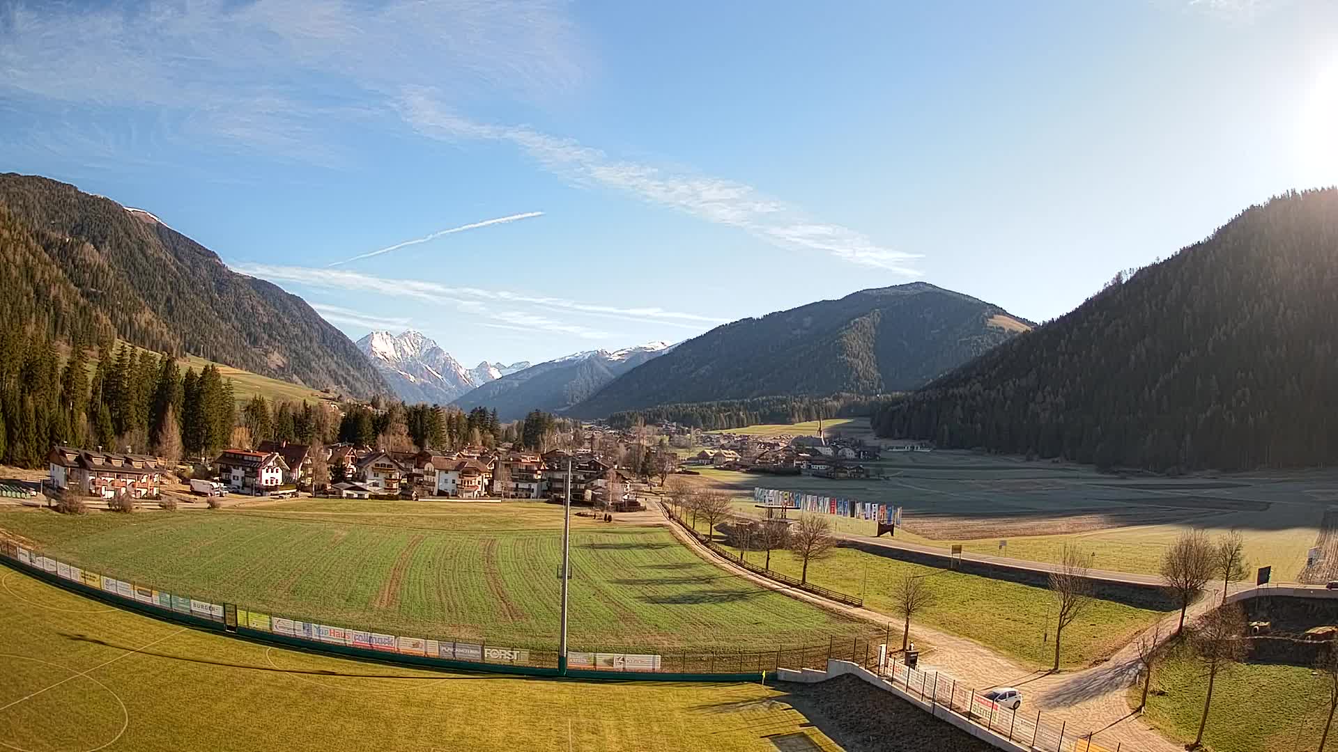 Webcam Rasun di Sotto / Plan de Corones – Vista live dalla Val Anterselva