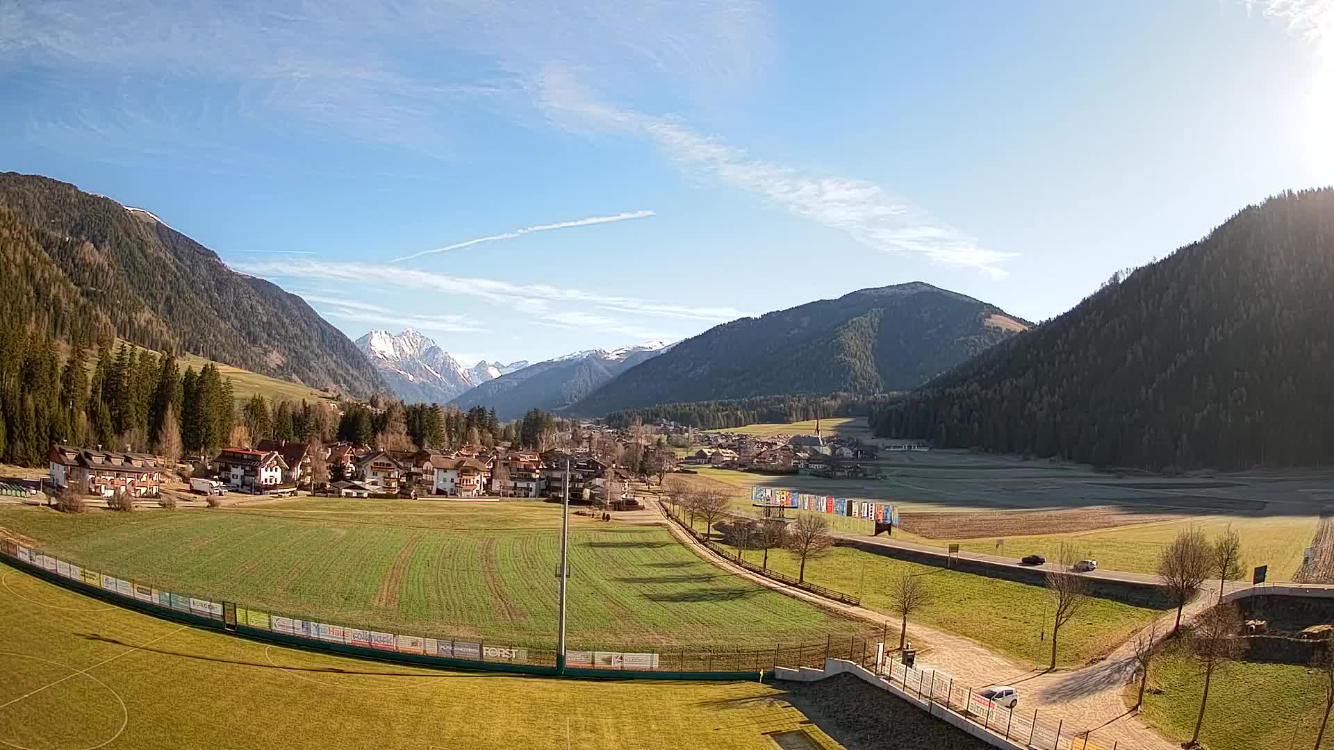 Webcam Rasun di Sotto / Plan de Corones – Vista live dalla Val Anterselva