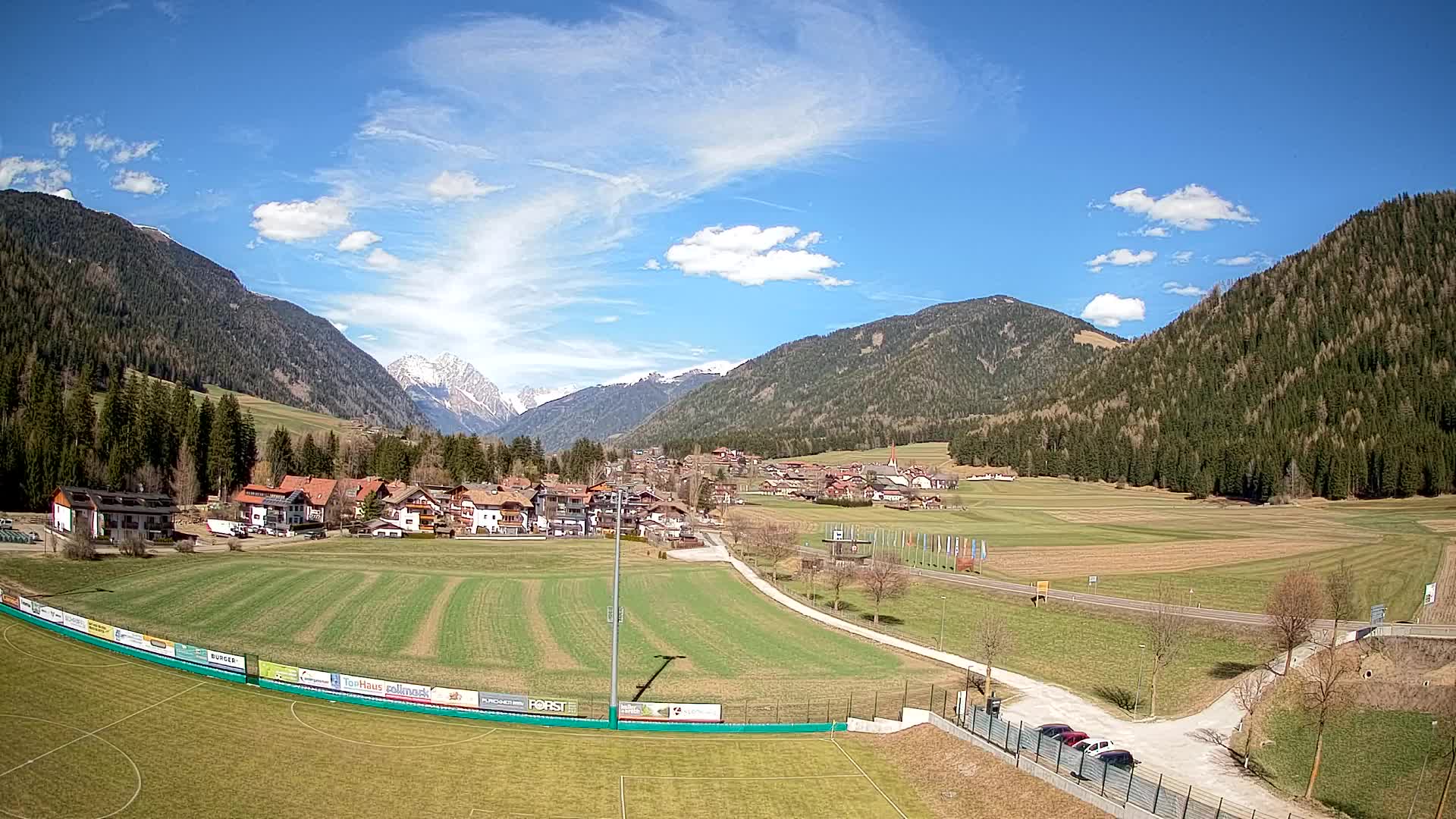 Webcam Rasun di Sotto / Plan de Corones – Vista live dalla Val Anterselva
