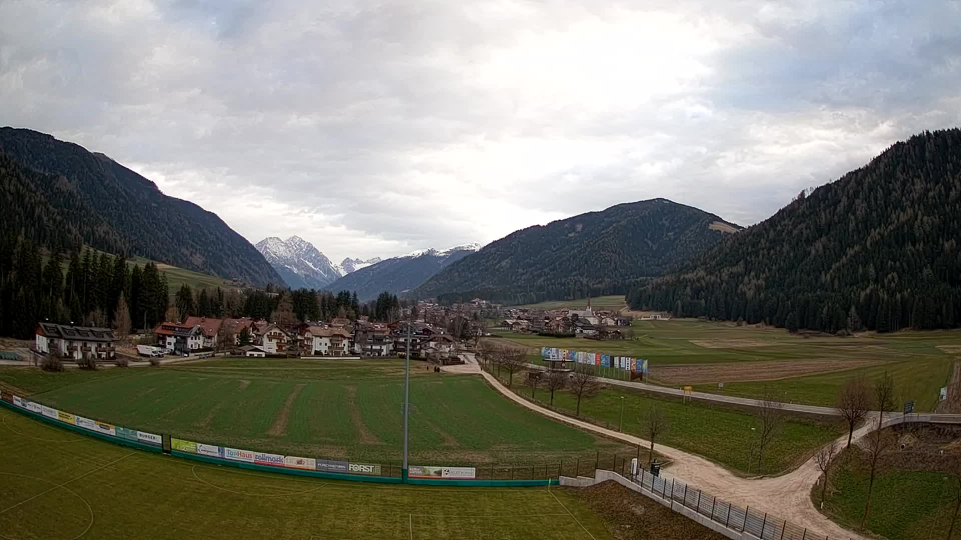 Webcam Niederrasen / Kronplatz – Vista en directo desde el Valle de Anterselva