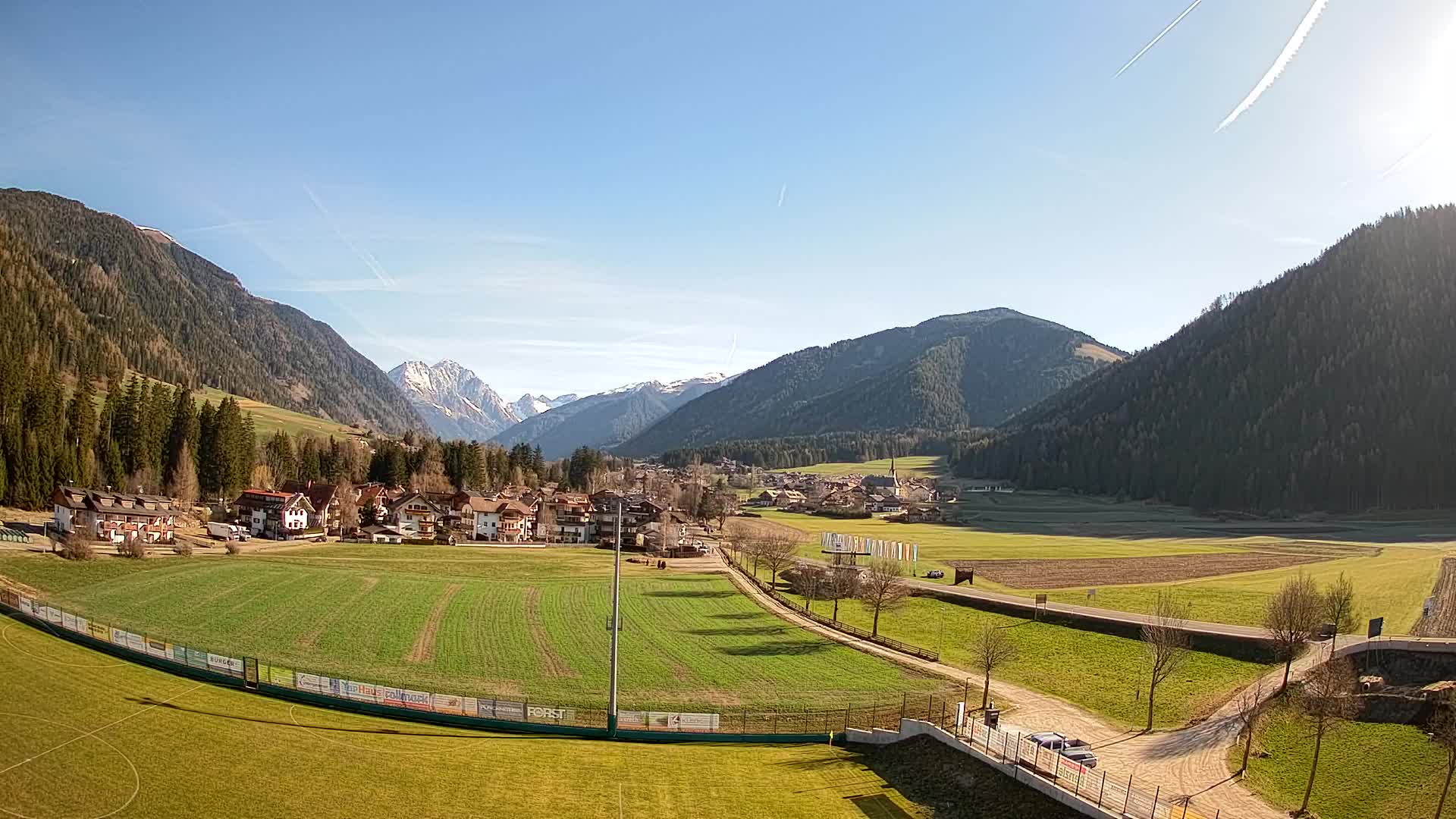 Webcam Rasun di Sotto / Plan de Corones – Vista live dalla Val Anterselva