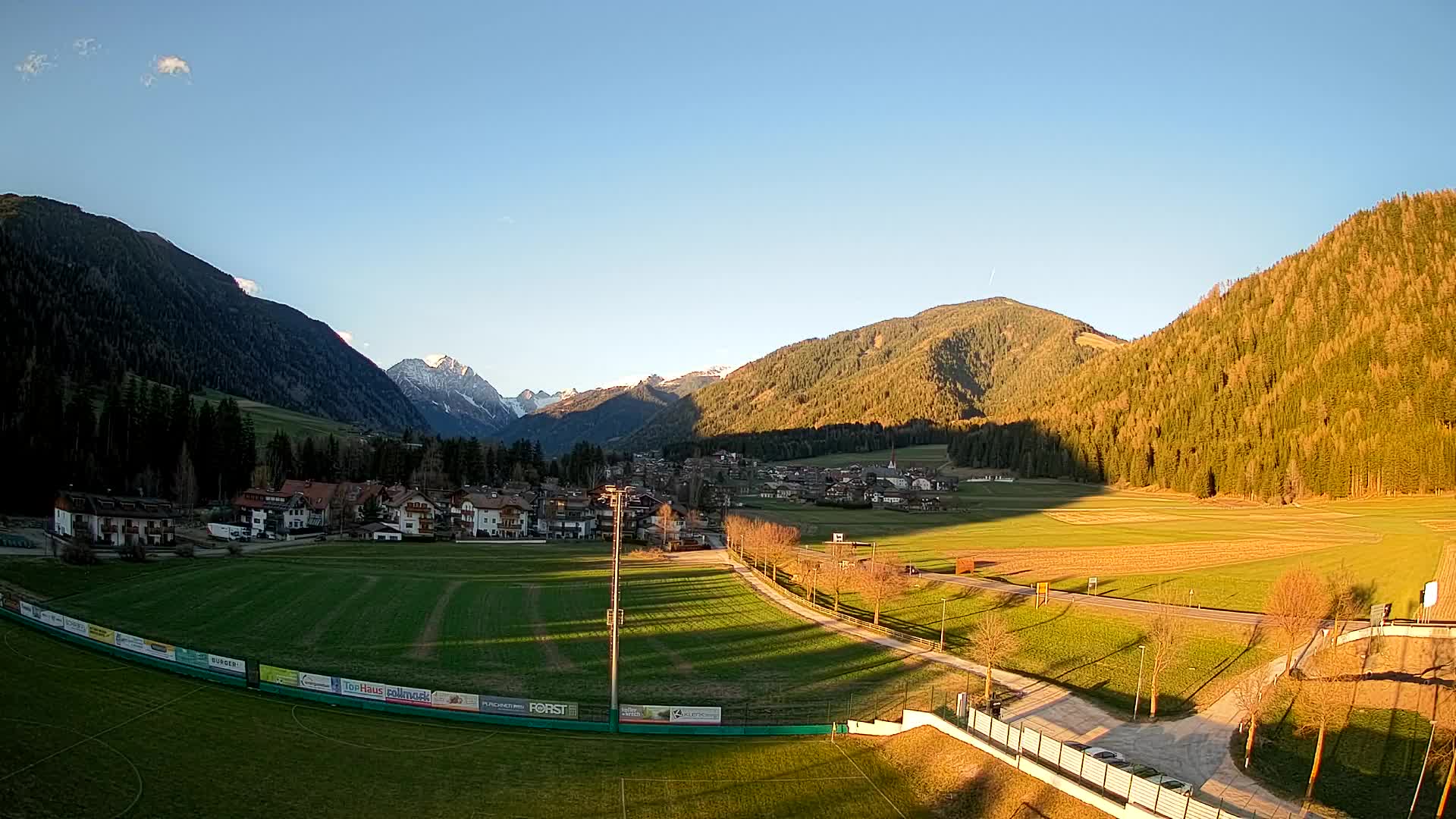 Webcam Niederrasen / Kronplatz – Vista en directo desde el Valle de Anterselva