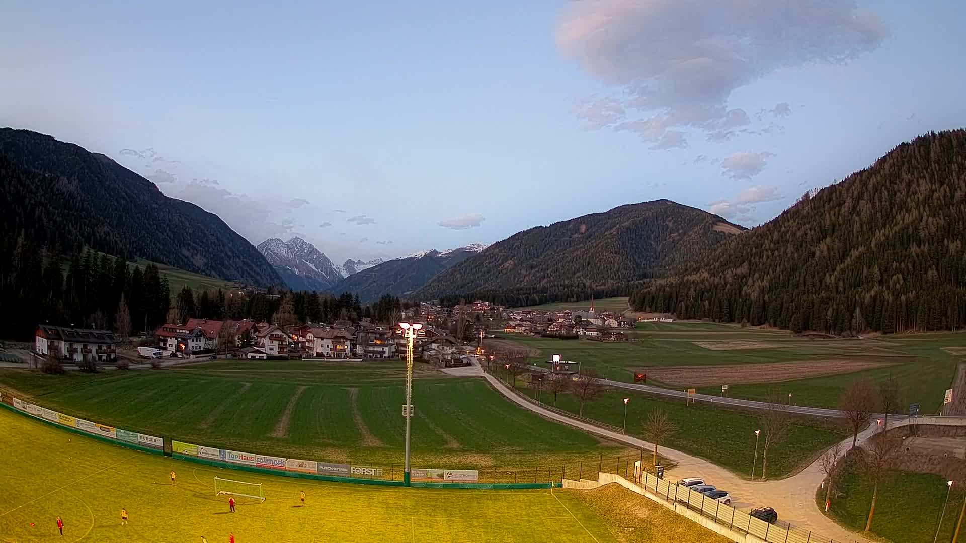 Webcam Niederrasen / Kronplatz – Vista en directo desde el Valle de Anterselva
