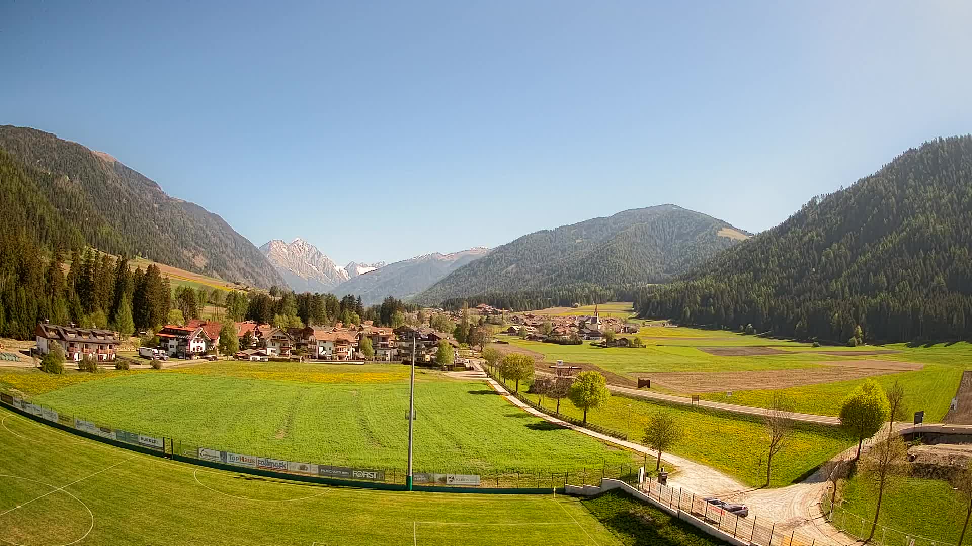 Webcam Rasun di Sotto / Plan de Corones – Vista live dalla Val Anterselva
