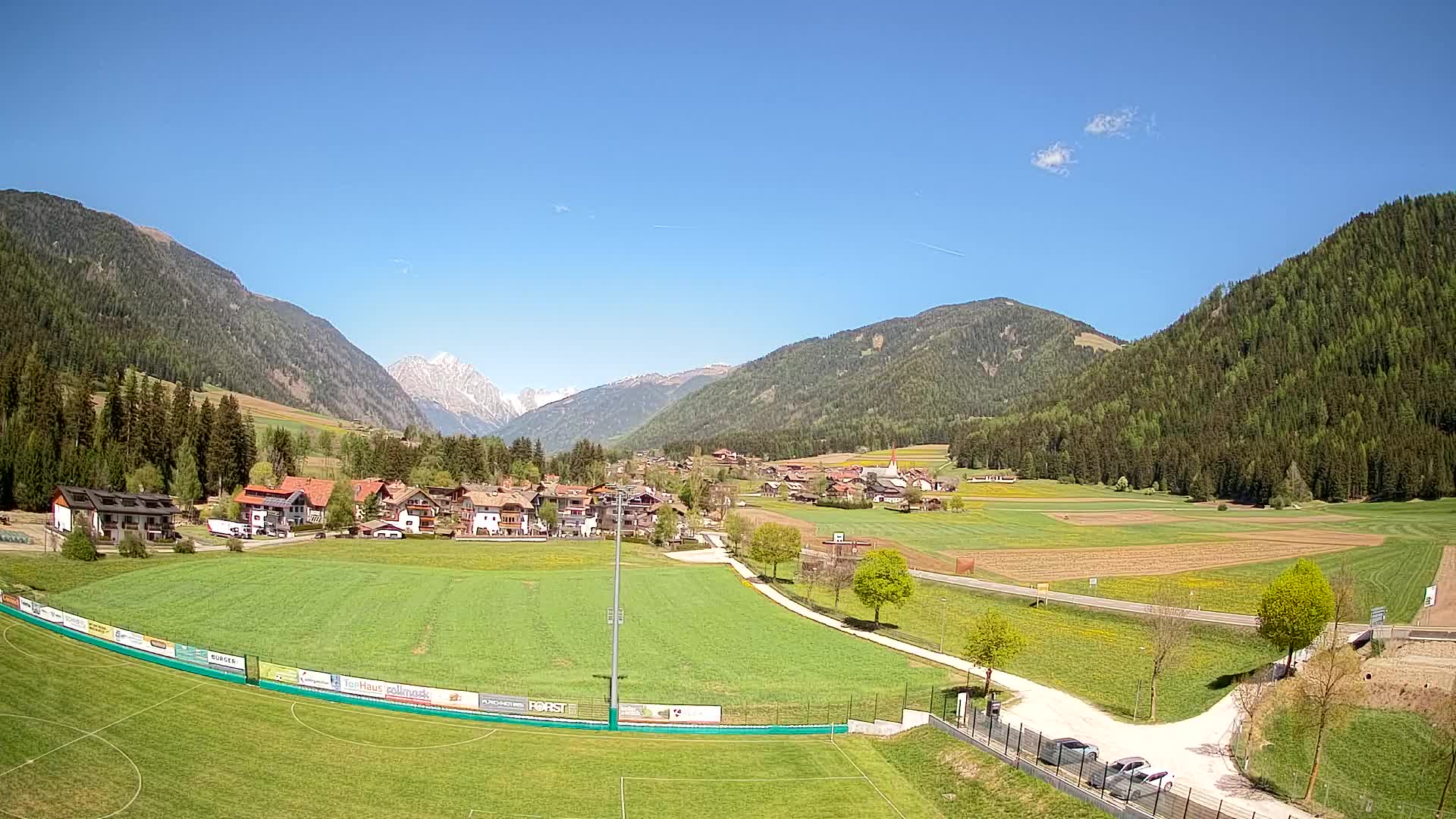 Webcam Rasun di Sotto / Plan de Corones – Vista live dalla Val Anterselva