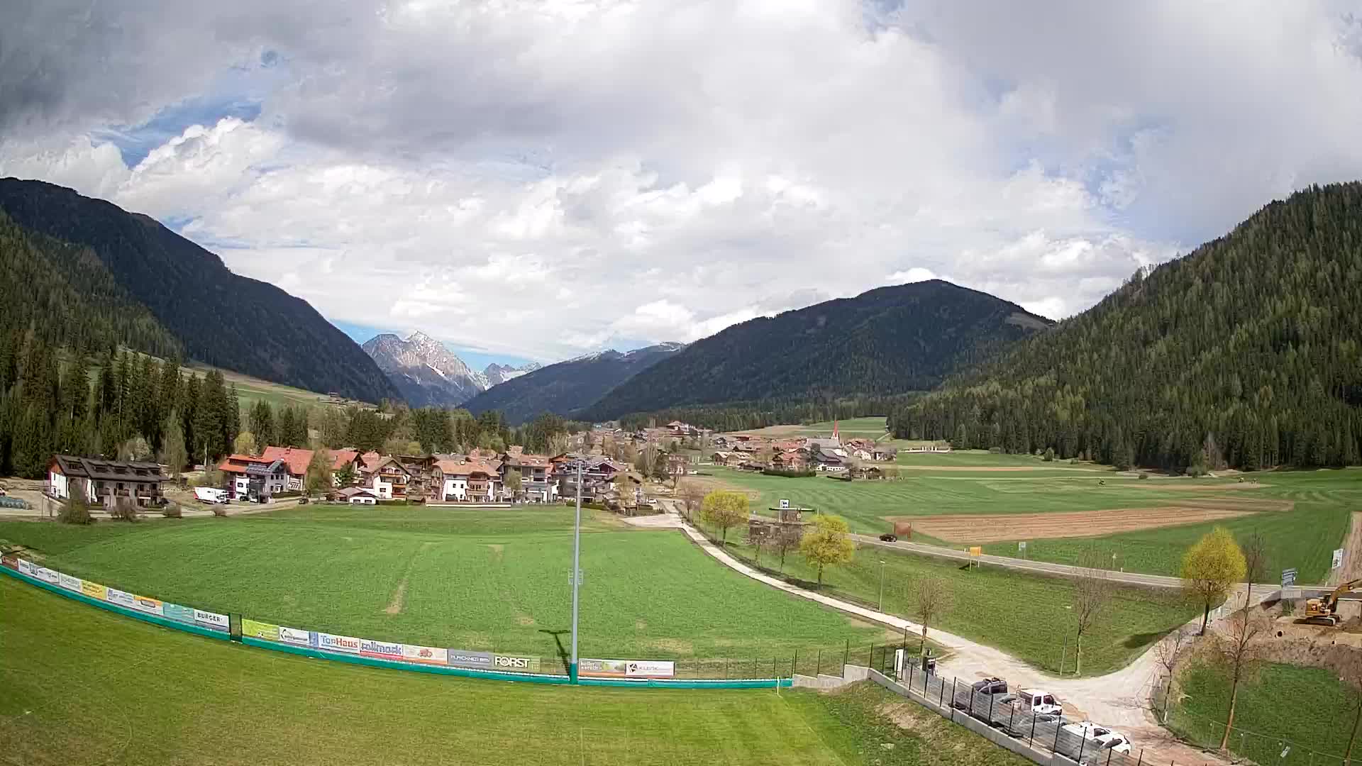 Webcam Rasun di Sotto / Plan de Corones – Vista live dalla Val Anterselva