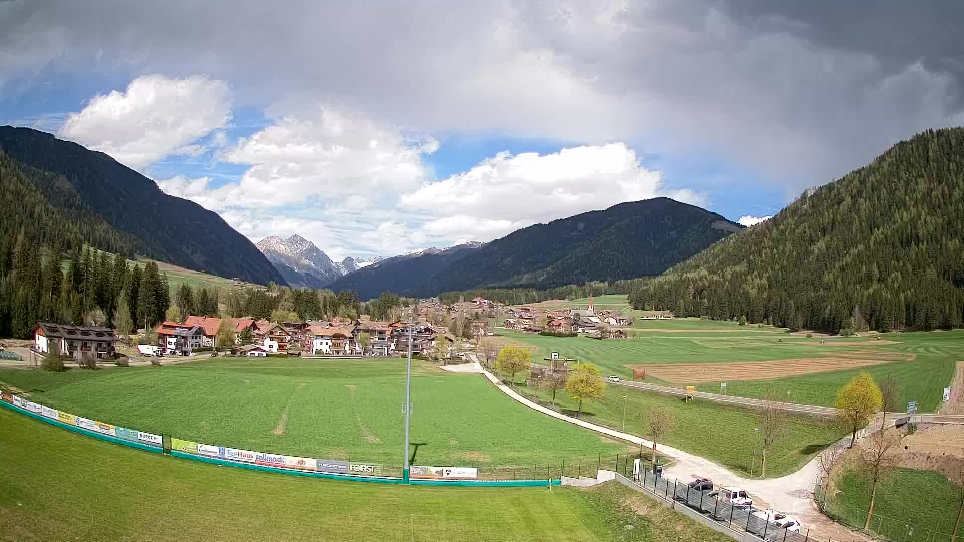 Webcam Niederrasen / Kronplatz – Vista en directo desde el Valle de Anterselva