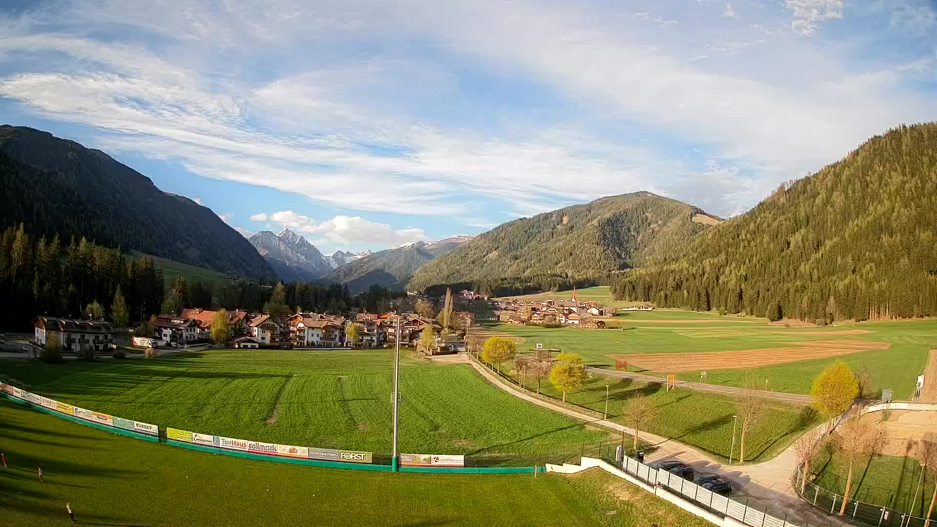 Webcam Niederrasen / Kronplatz – Vista en directo desde el Valle de Anterselva