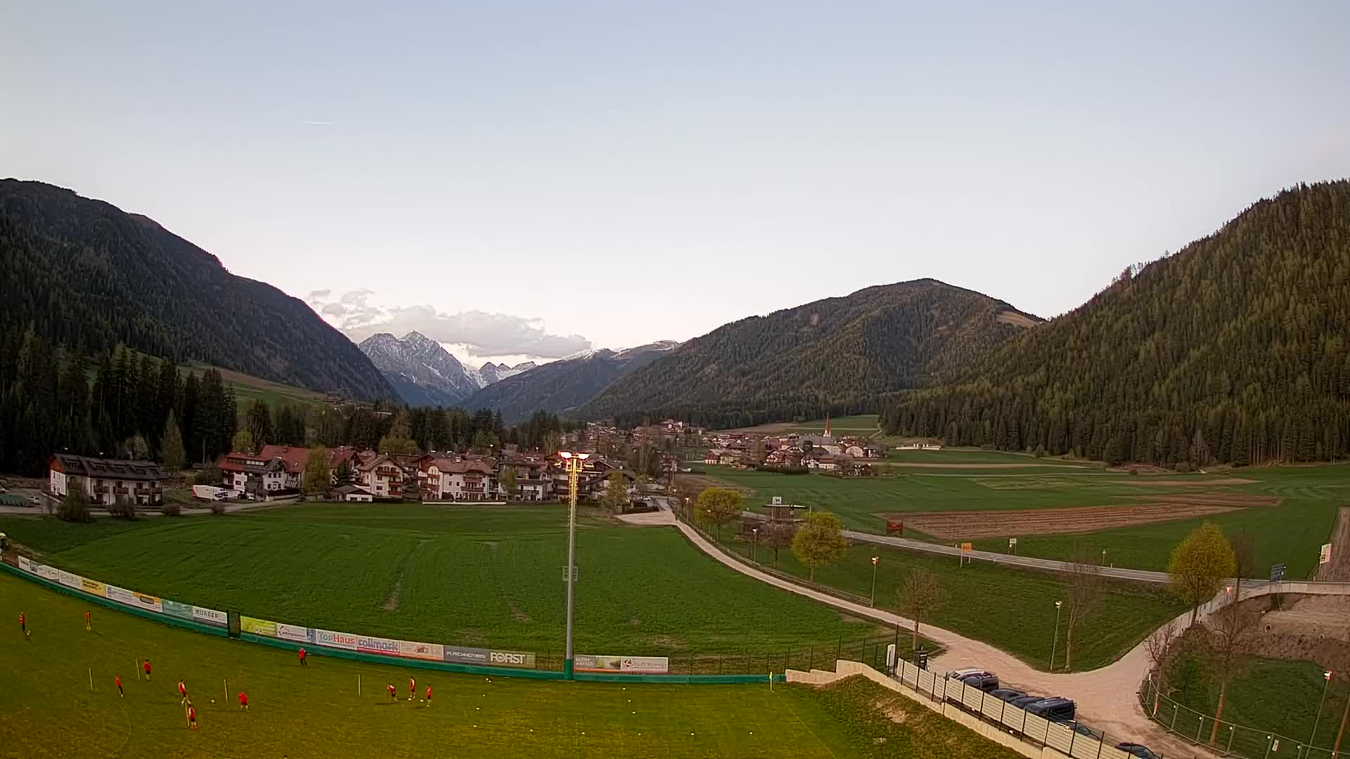 Webcam Niederrasen / Kronplatz – Vista en directo desde el Valle de Anterselva