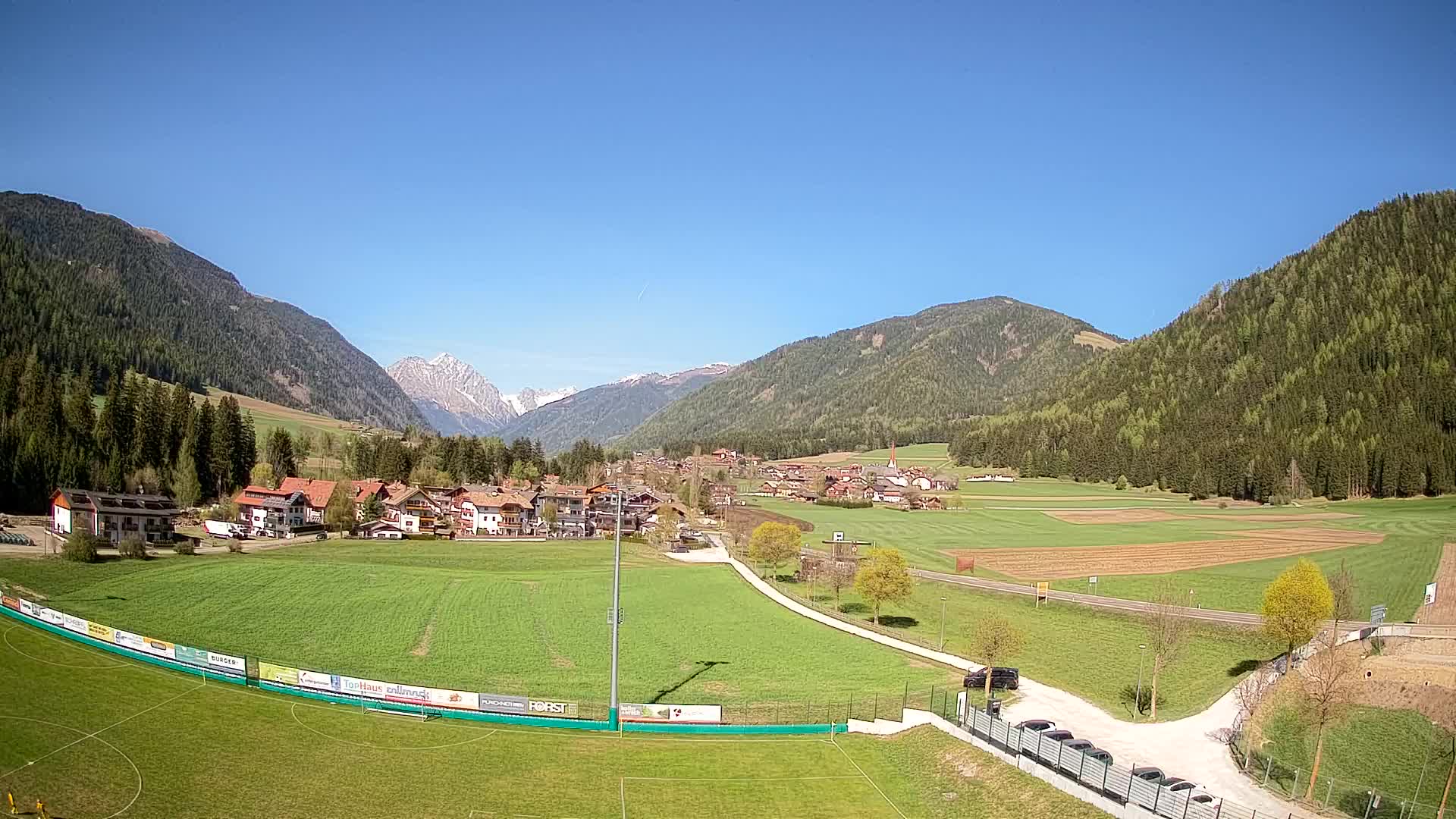 Webcam Rasun di Sotto / Plan de Corones – Vista live dalla Val Anterselva