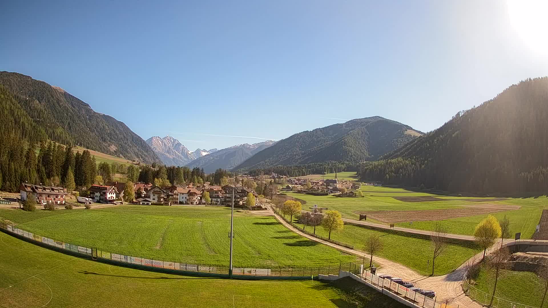 Webcam Rasun di Sotto / Plan de Corones – Vista live dalla Val Anterselva