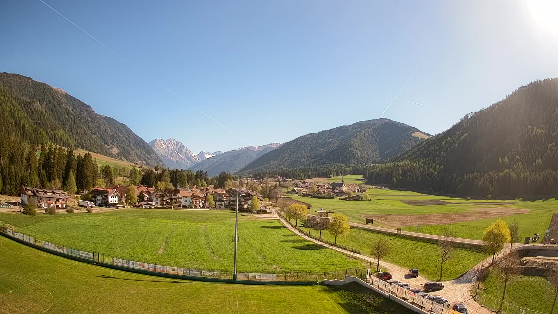 Webcam Rasun di Sotto / Plan de Corones – Vista live dalla Val Anterselva