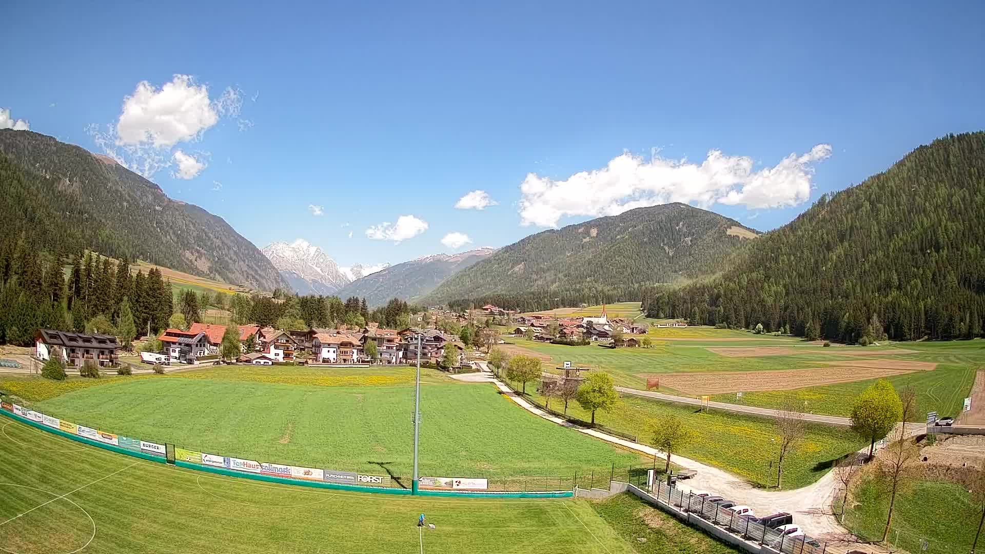 Webcam Rasun di Sotto / Plan de Corones – Vista live dalla Val Anterselva